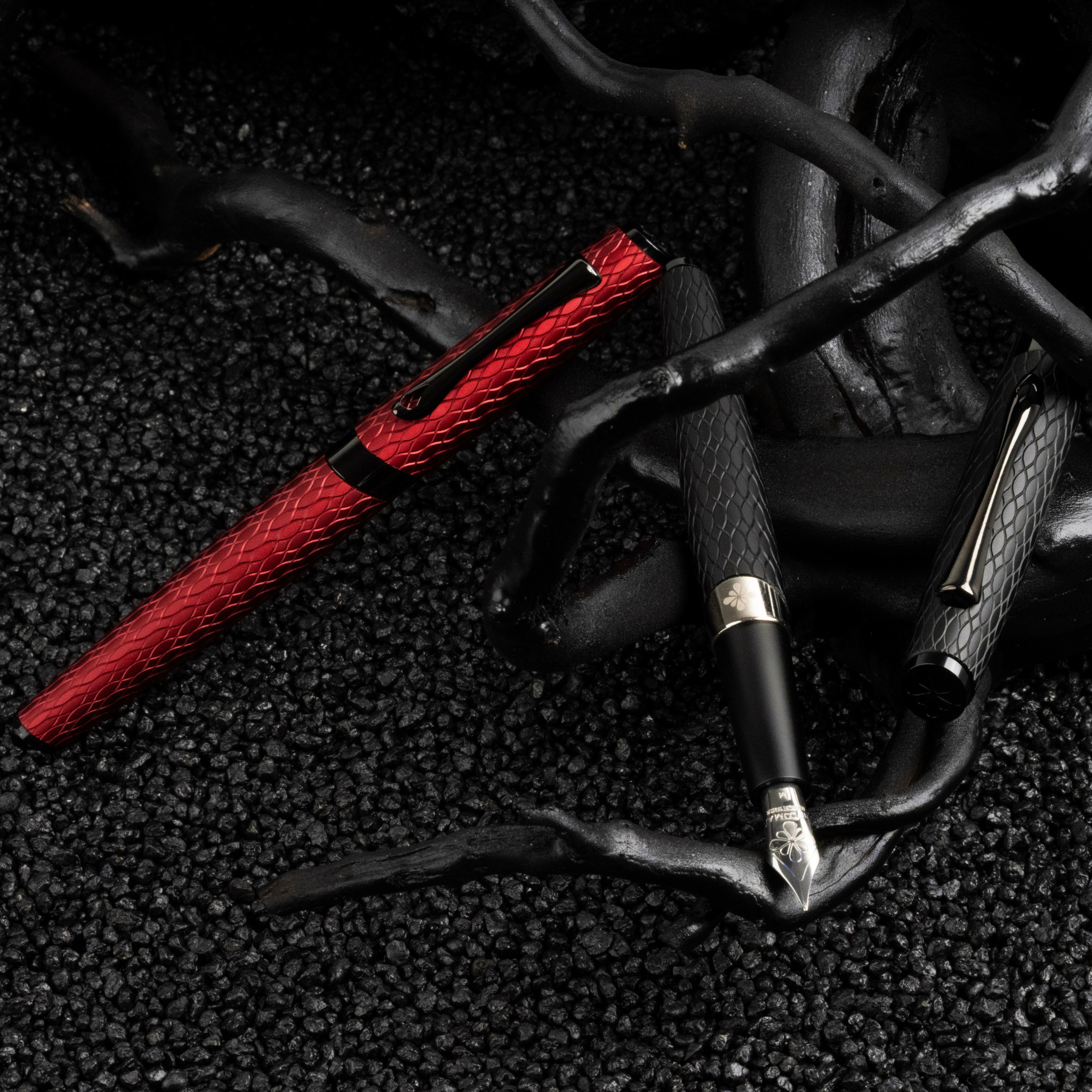 Diplomat Cobra Guilloche Fountain Pen Collection