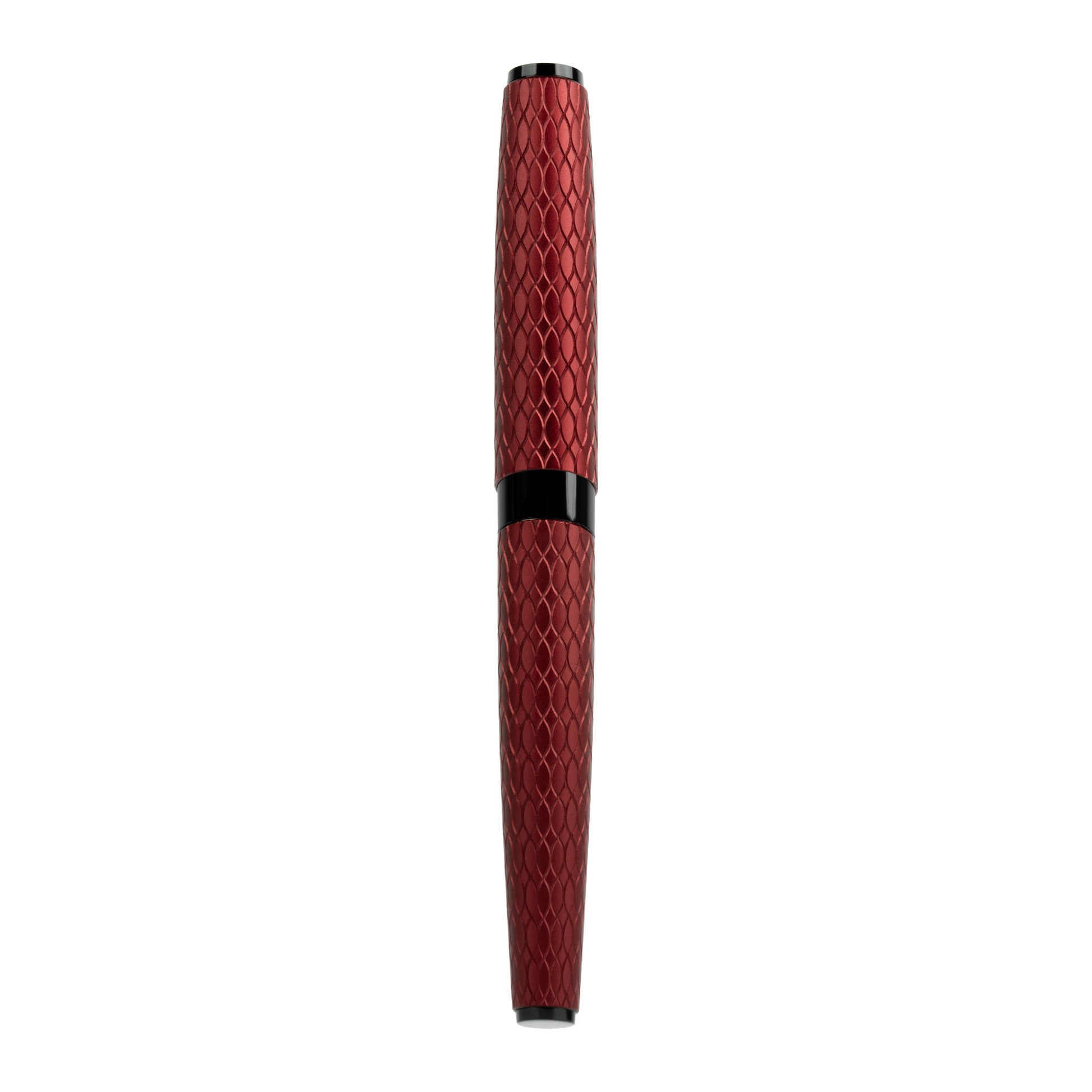 Diplomat Cobra Burgundy Red Guilloche Fountain Pen Collection