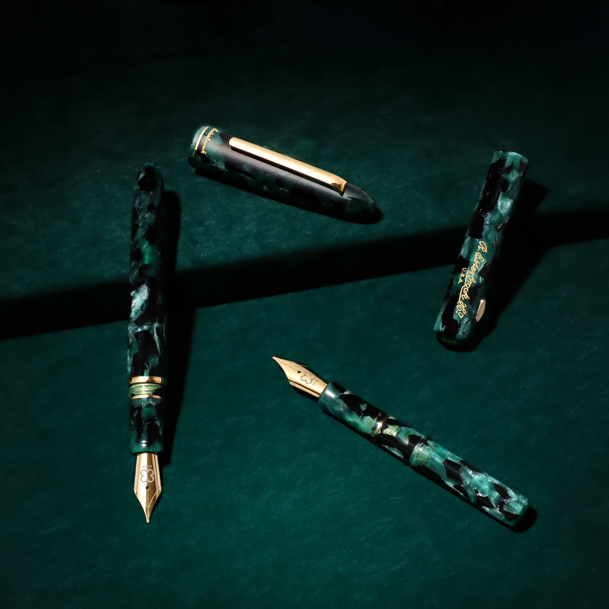 Esterbrook Estie and Niblet Evergreen Fountain Pen Collection