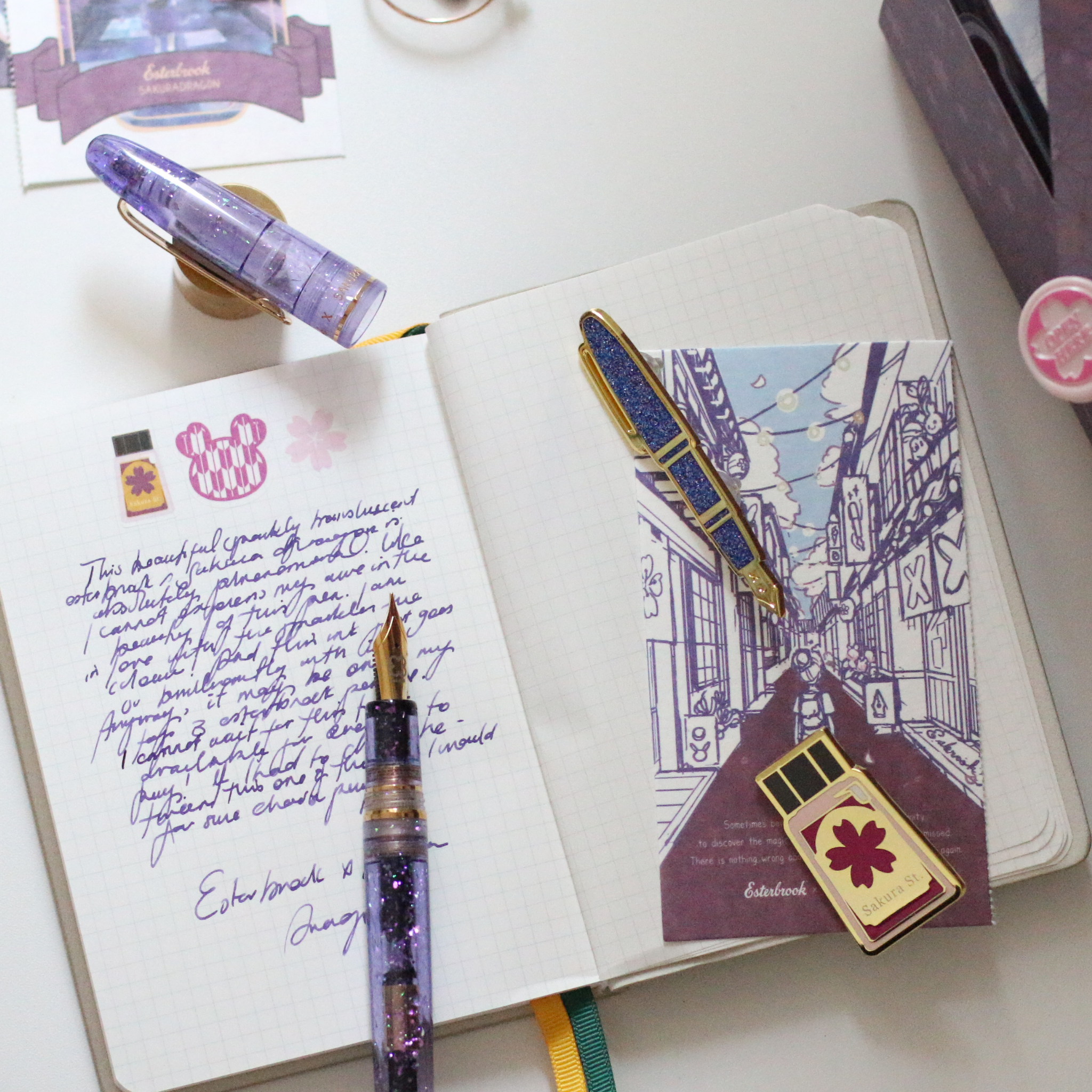 Esterbrook Estie Sakura Street Fountain Pen Collection