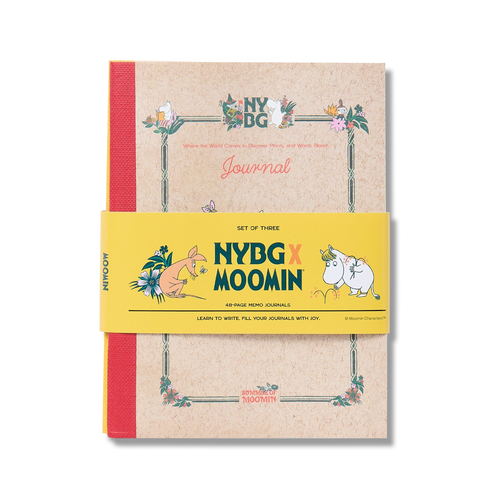 Esterbrook NYBG x Moomin 3-NOTEBOOK SET (LARGE) Limited Edition Collection