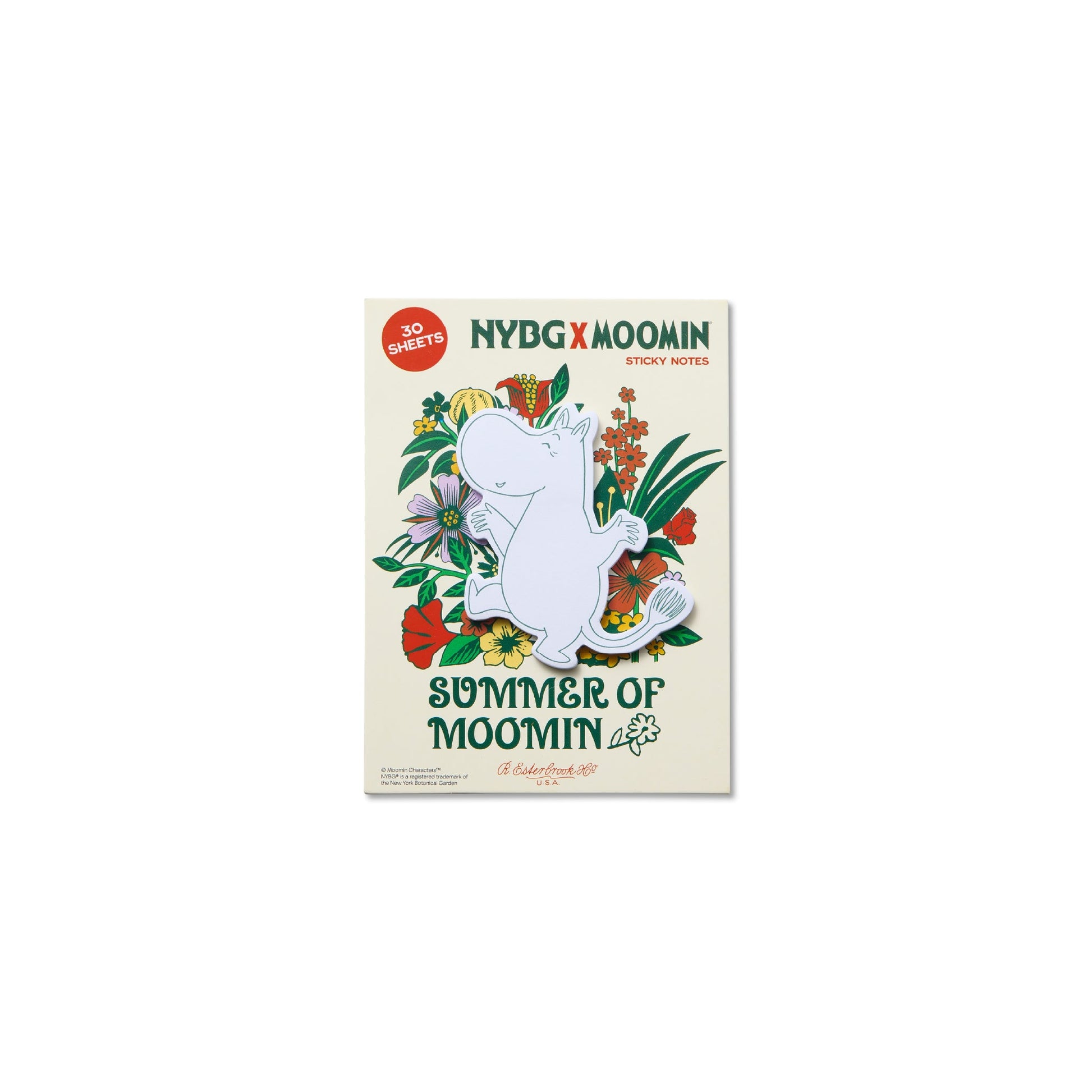 Esterbrook NYBG x Moomin STICKY NOTES Limited Edition Collection