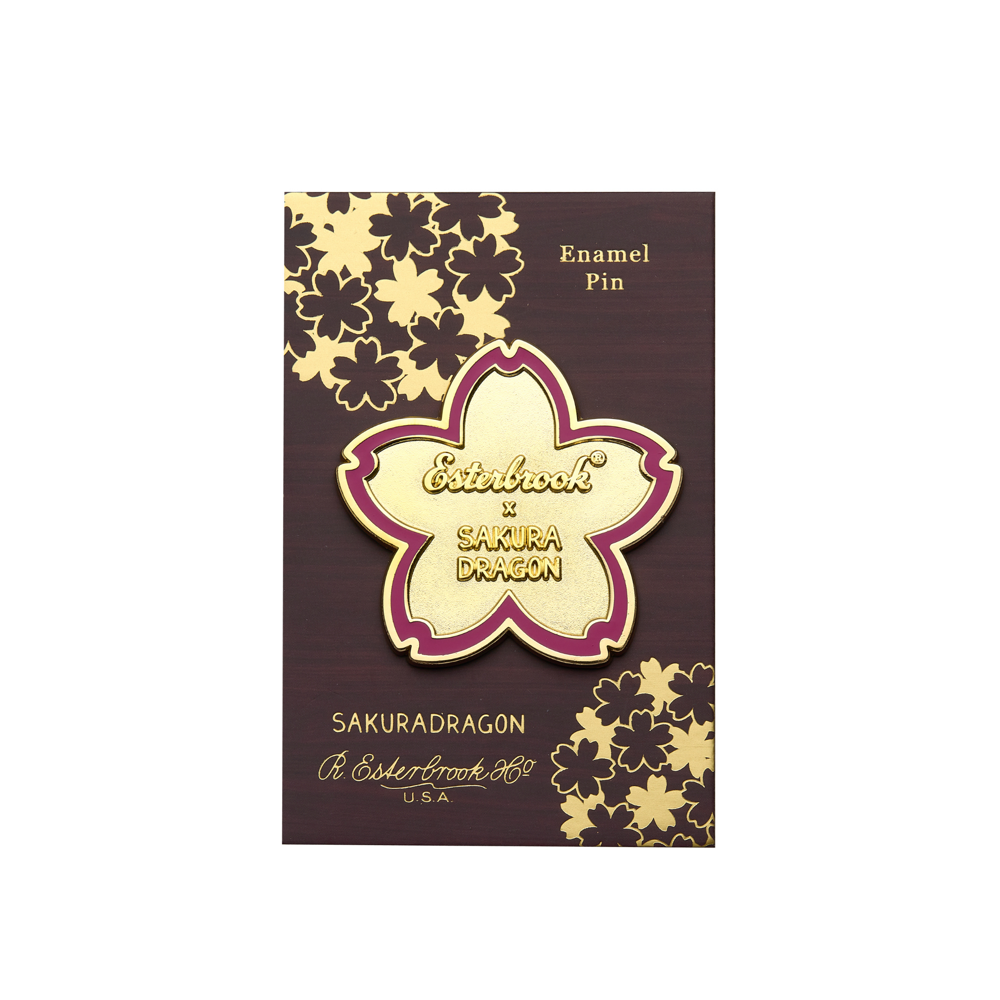 Esterbrook Sakura Street Flower Lapel Pin Collection