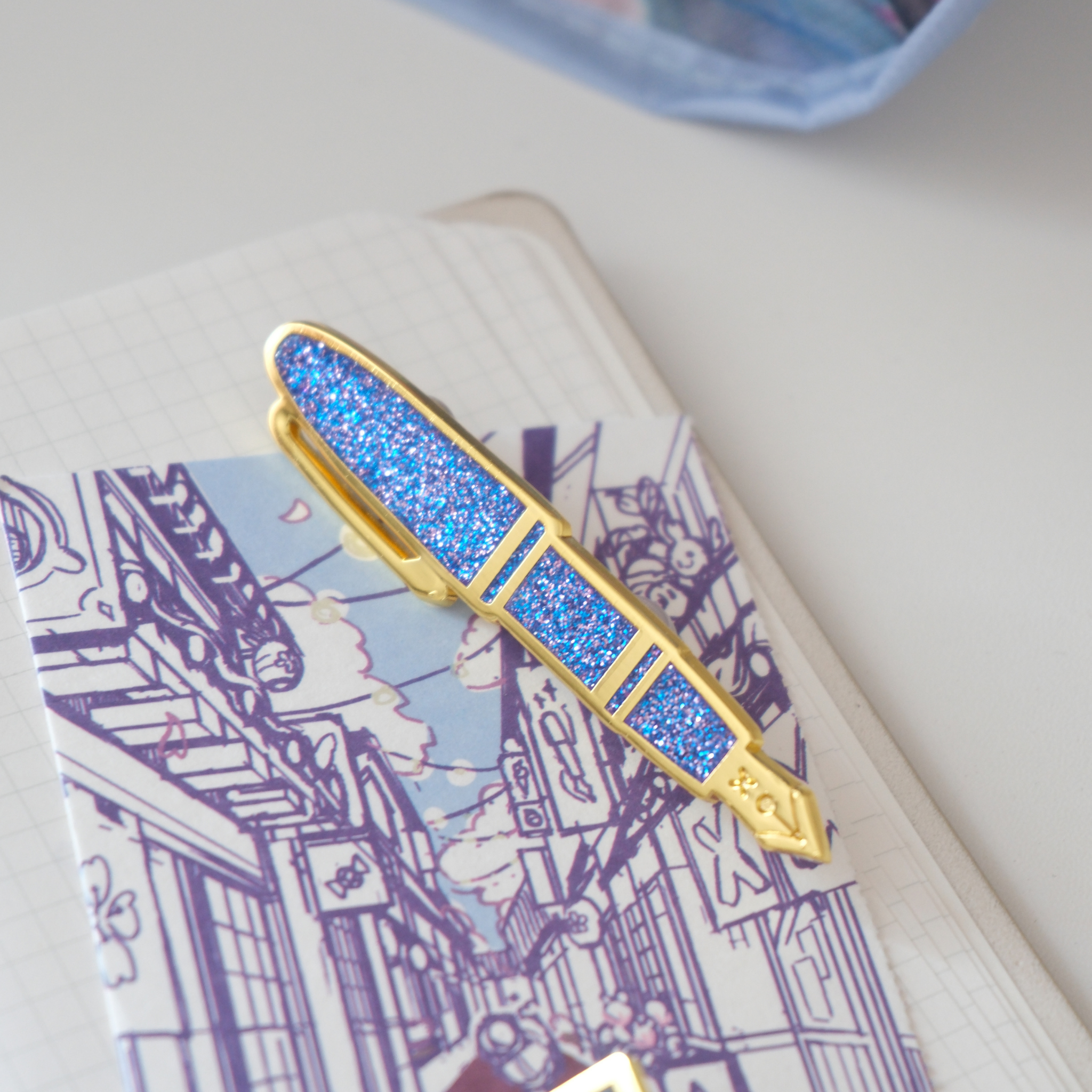 Esterbrook Sakura Street Pen Lapel Pin Collection