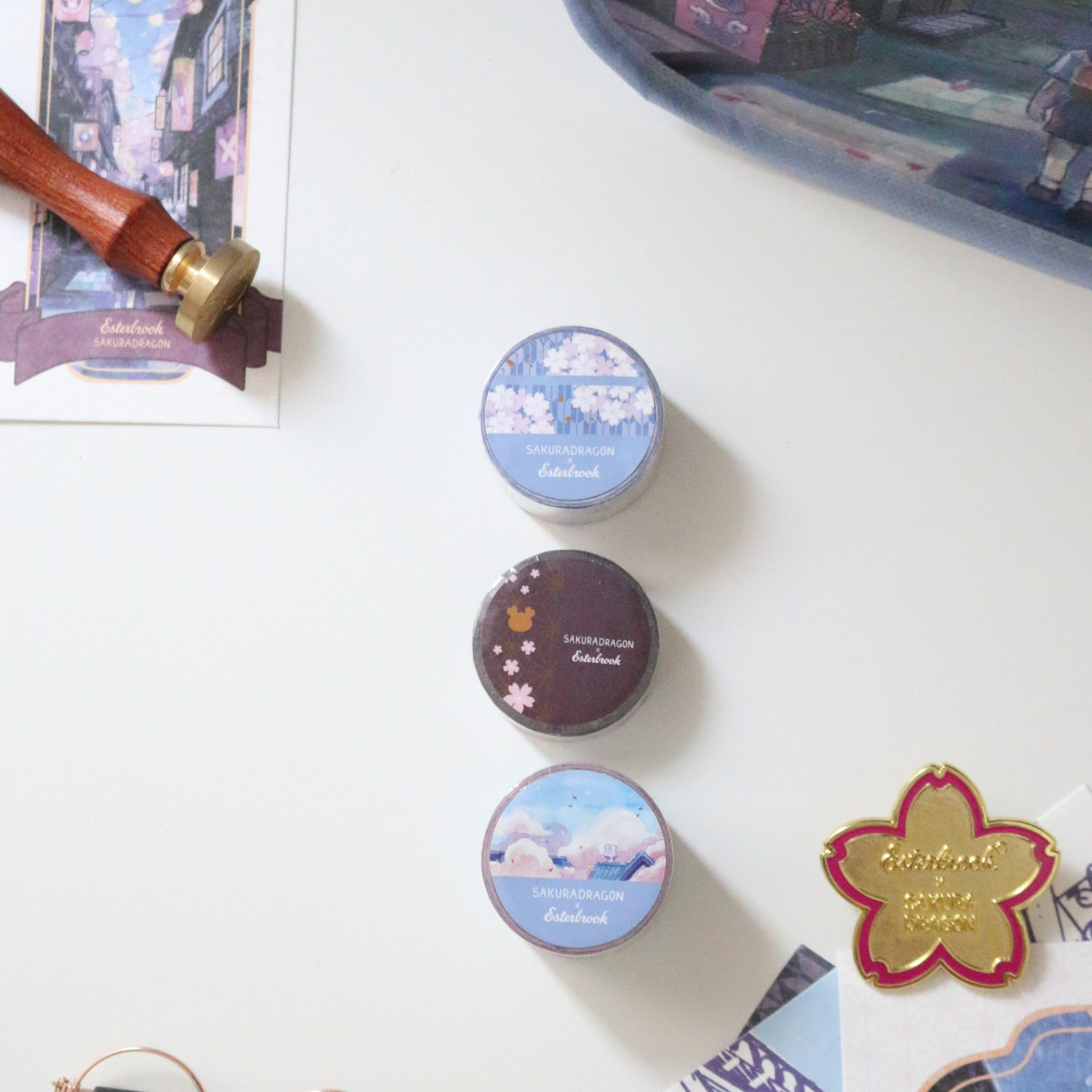 Esterbrook Sakura Street Washi Tape Collection
