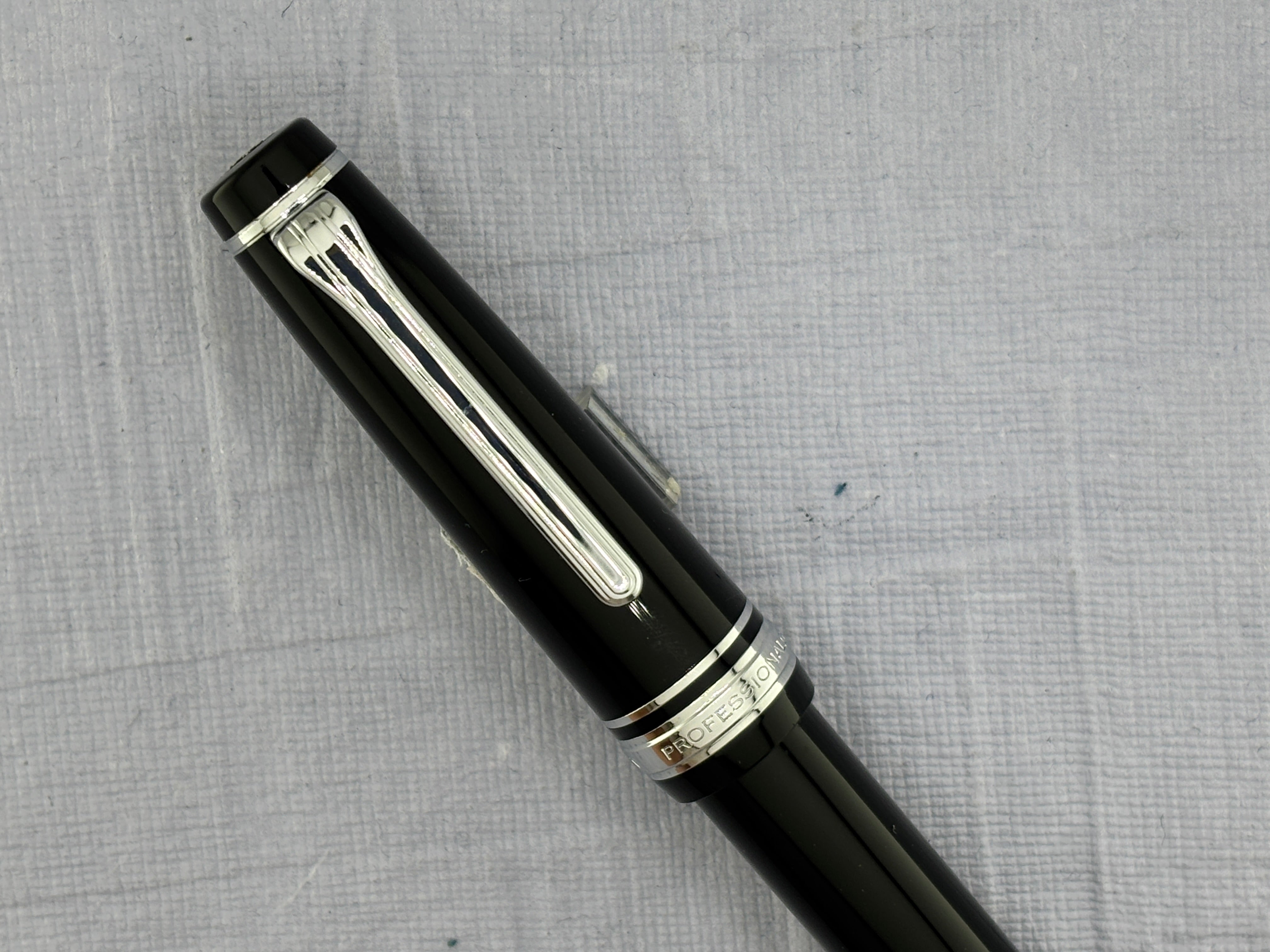 Sailor Professional Gear 1911 Black with Silver Trim - Ballpoint Pen