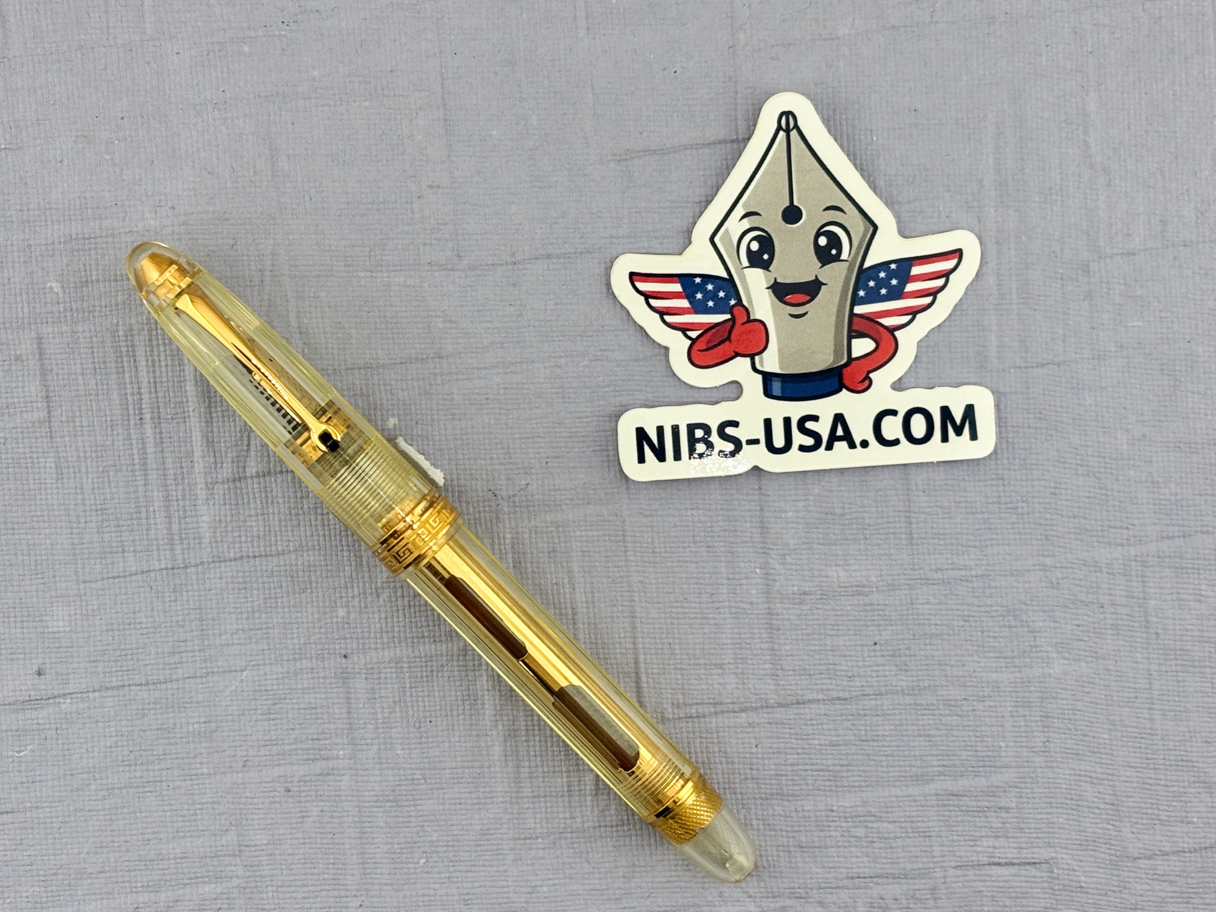 Omas Ogiva Vision Traveller Transparent Demonstrator - Fountain Pen