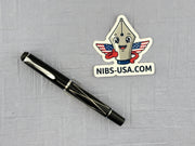 Pelikan Classic M215 Black-Silver Rhombus  - Fountain pen