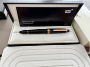 Montblanc Meisterstruck 146 Black Double Broad Left Oblique - Fountain Pen