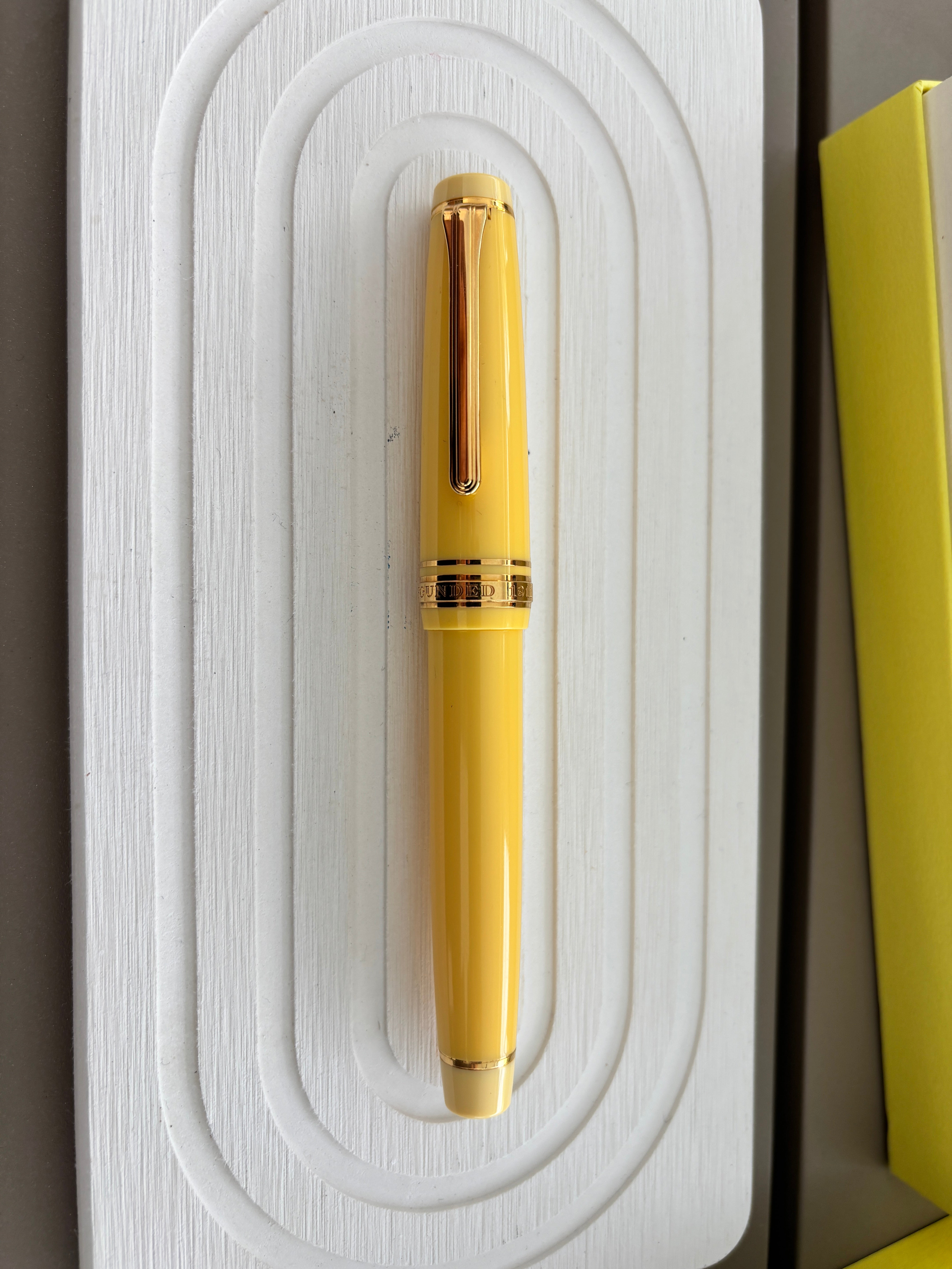 Sailor 1911 Large Size Pro Gear Yellow Musang - Fountain Pen