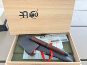 Platinum Izumo Bamboo Weaving "Gozame" in Red Burgundy - Fountain Pen