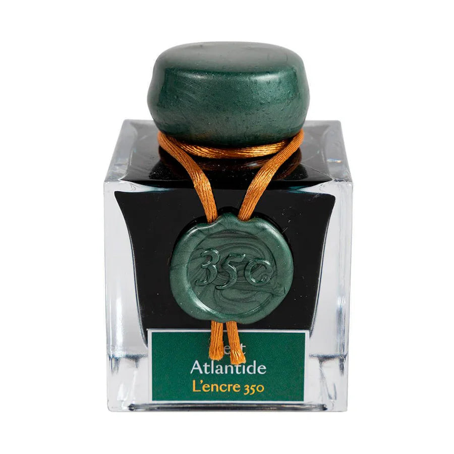 Herbin 350 Vert Atlantide - Bottled Ink