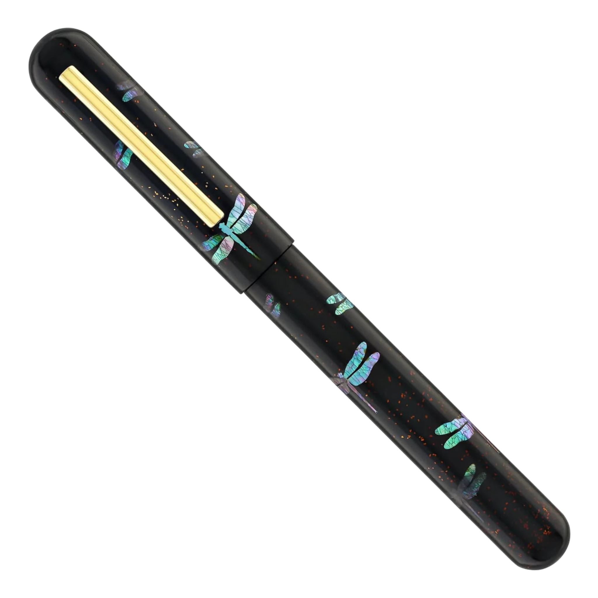 Ikkaku by Nahvalur Dragonfly Urushi Fountain Pen Collection