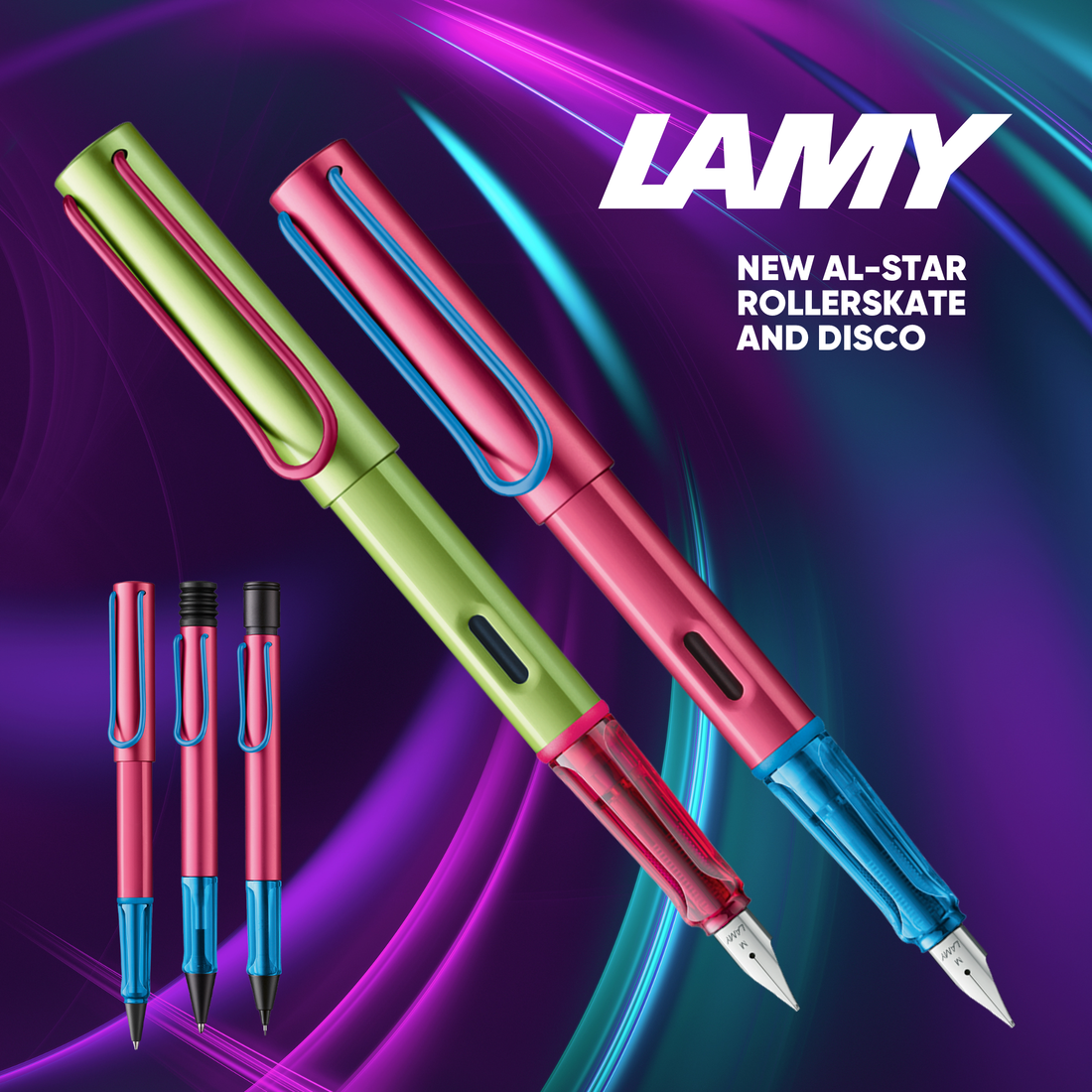 LAMY AL -star Rollerskate and disco Collection