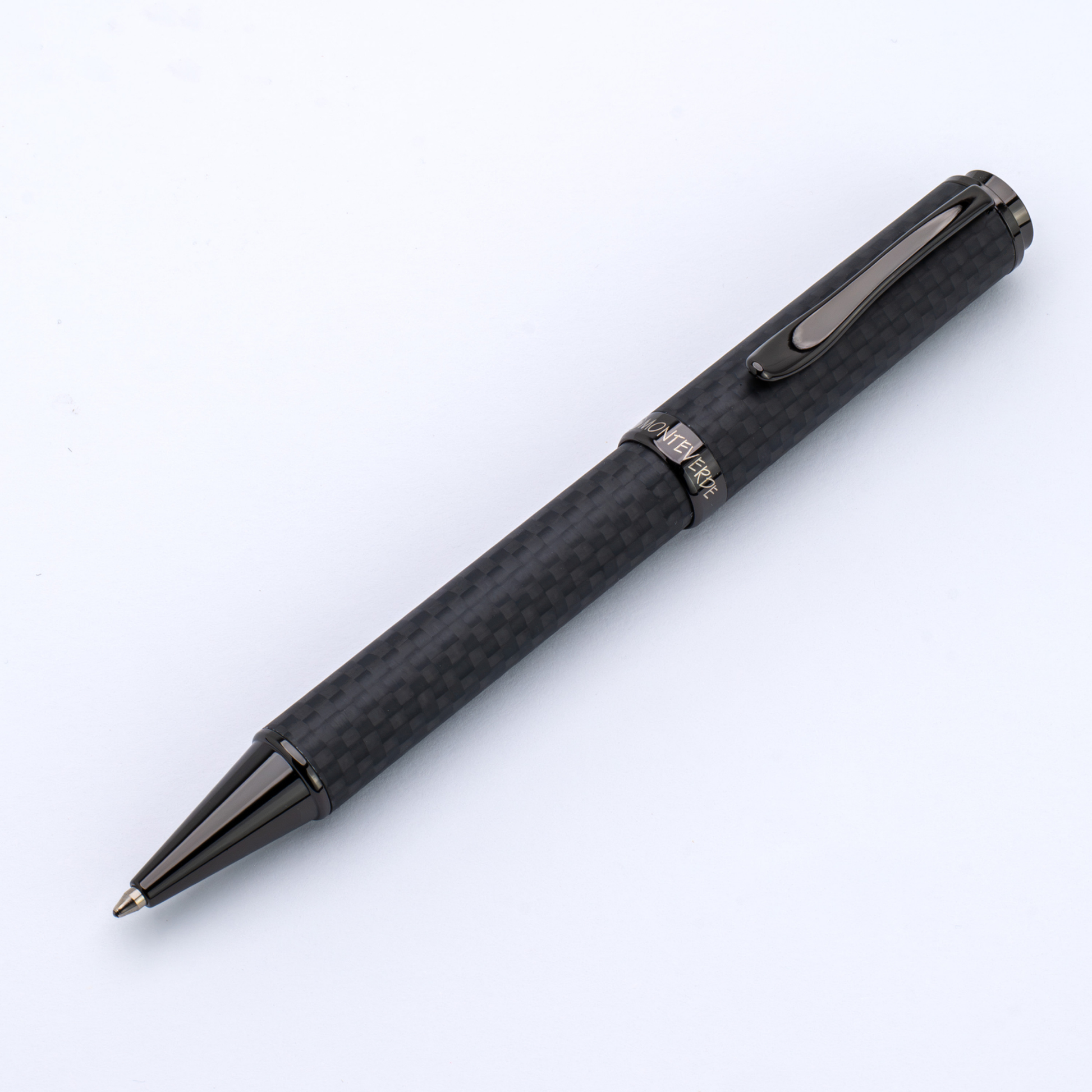 Monteverde Innova Matte Carbon Gunmetal Ballpoint Pen Collection