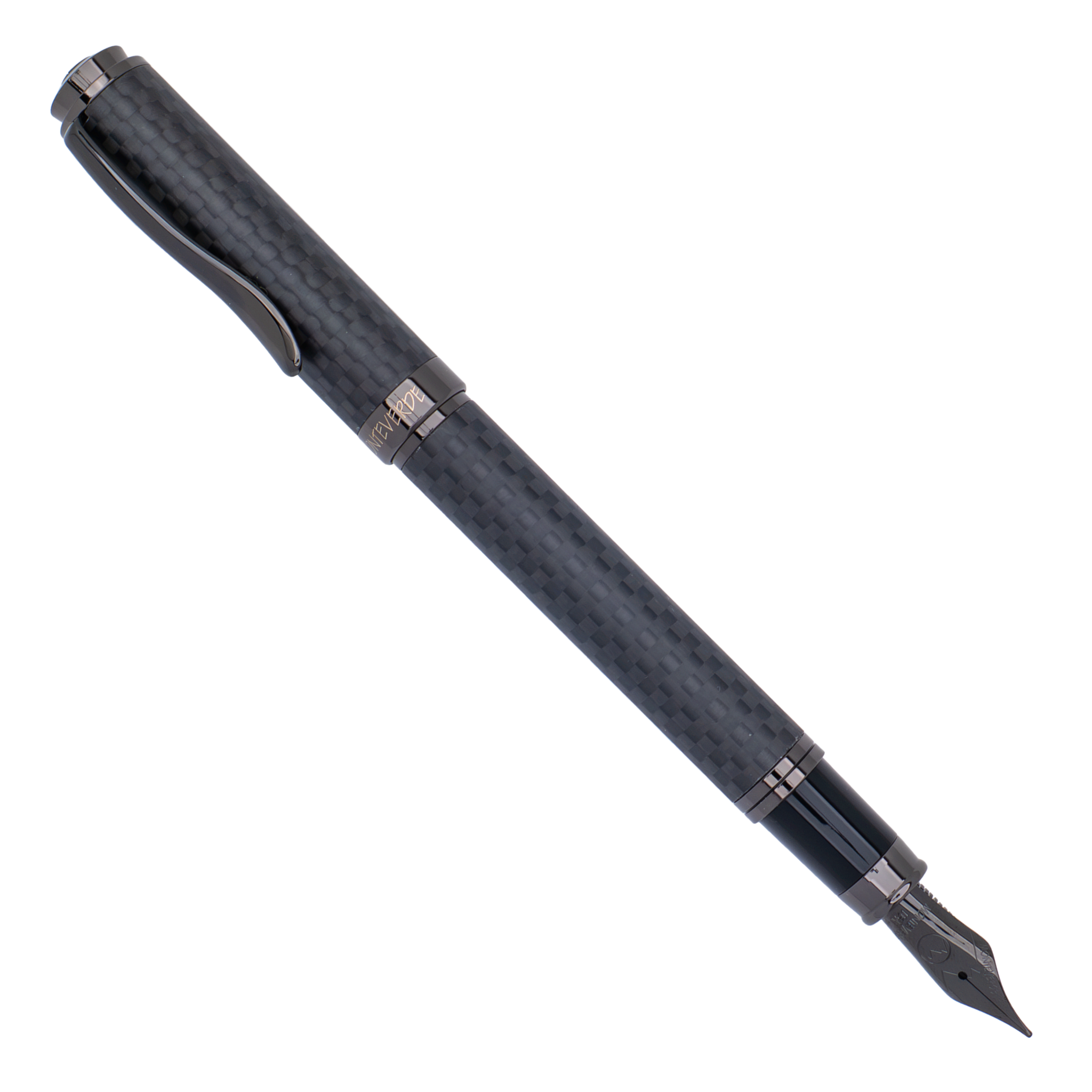 Monteverde Innova Matte Carbon Gunmetal Fountain Pen Collection