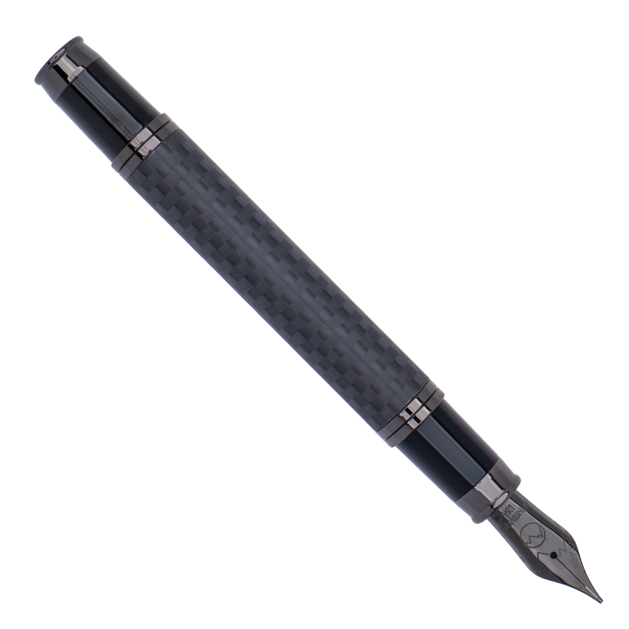 Monteverde Innova Matte Carbon Gunmetal Fountain Pen Collection