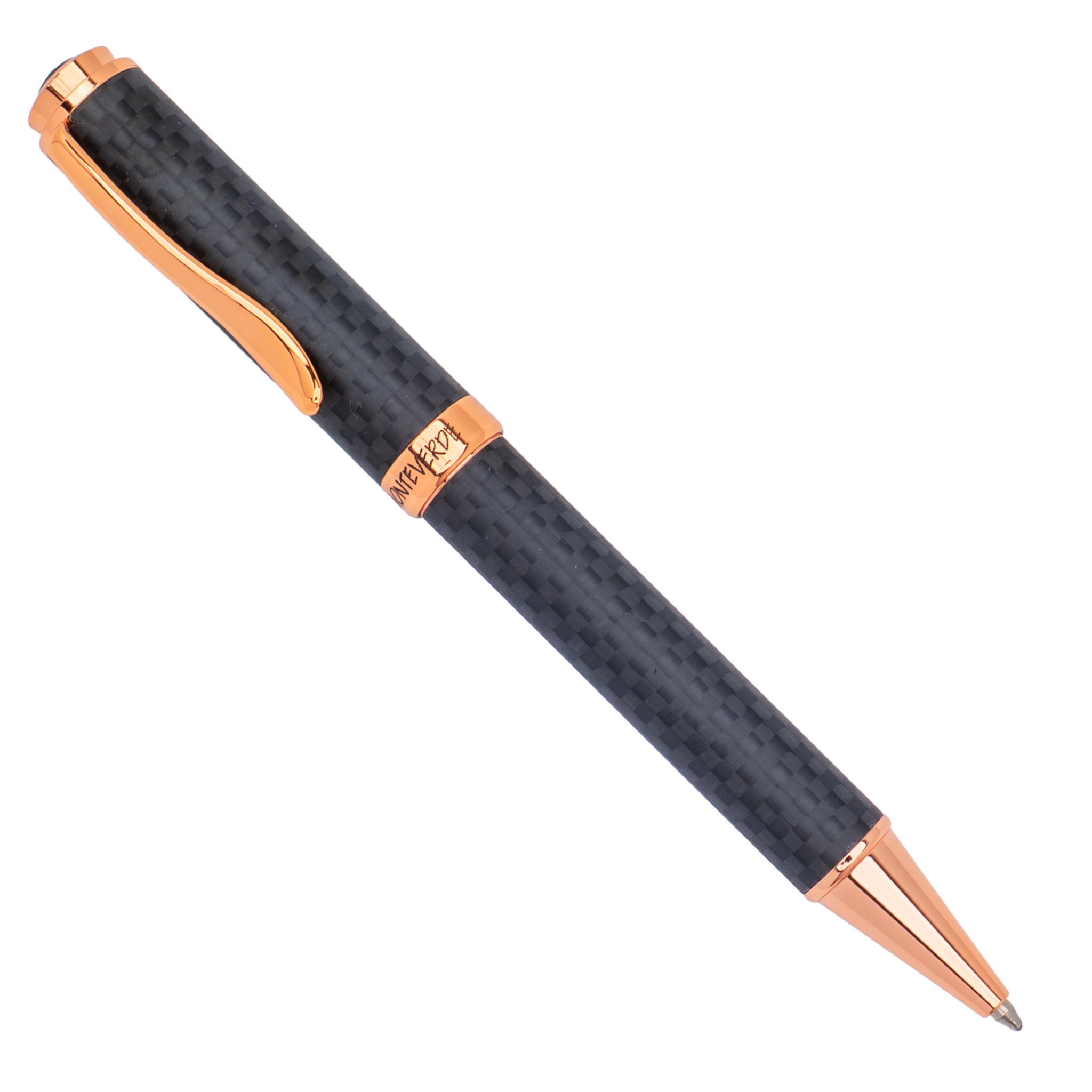 Monteverde Innova Matte Carbon Rosegold Ballpoint Pen Collection