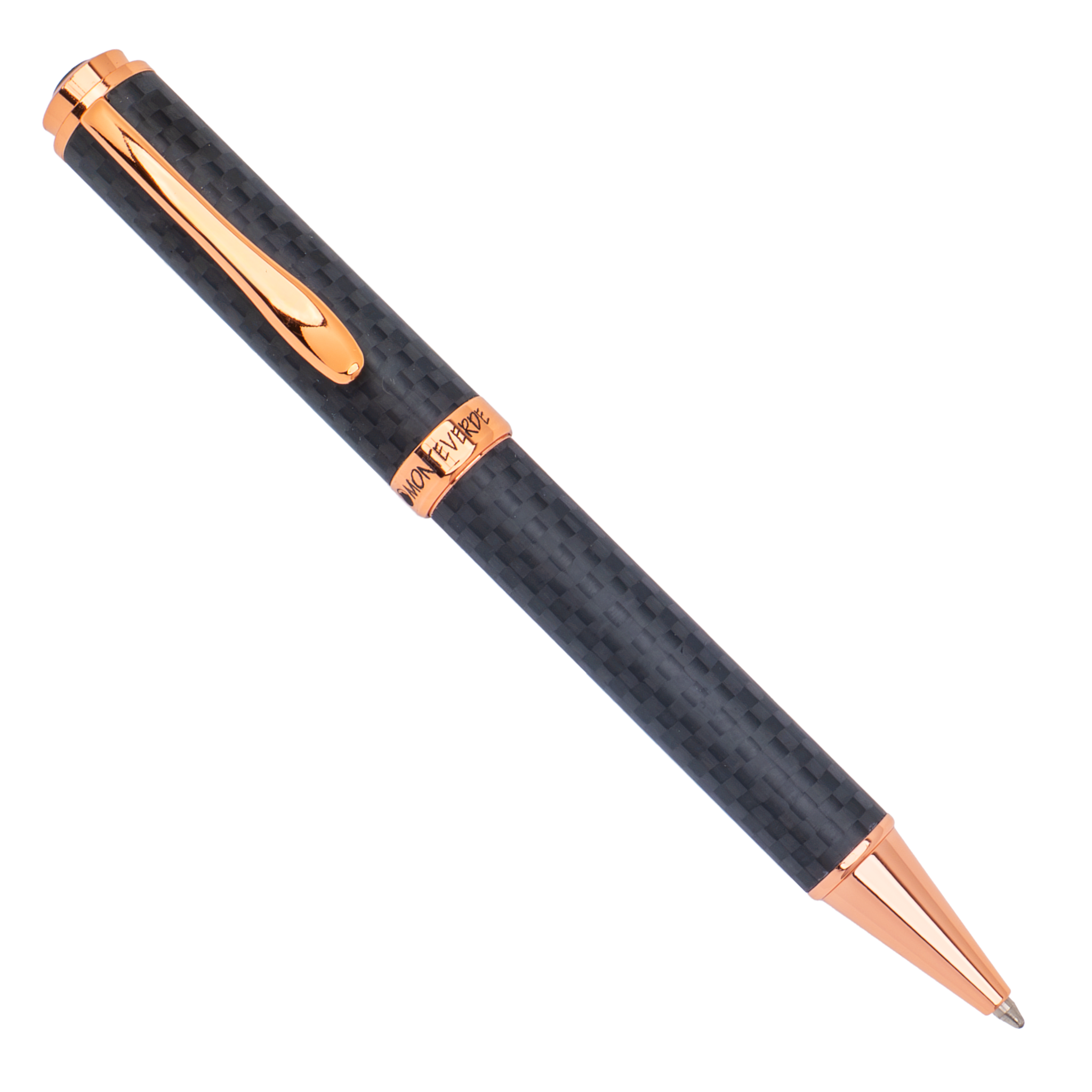 Monteverde Innova Matte Carbon Rosegold Ballpoint Pen Collection