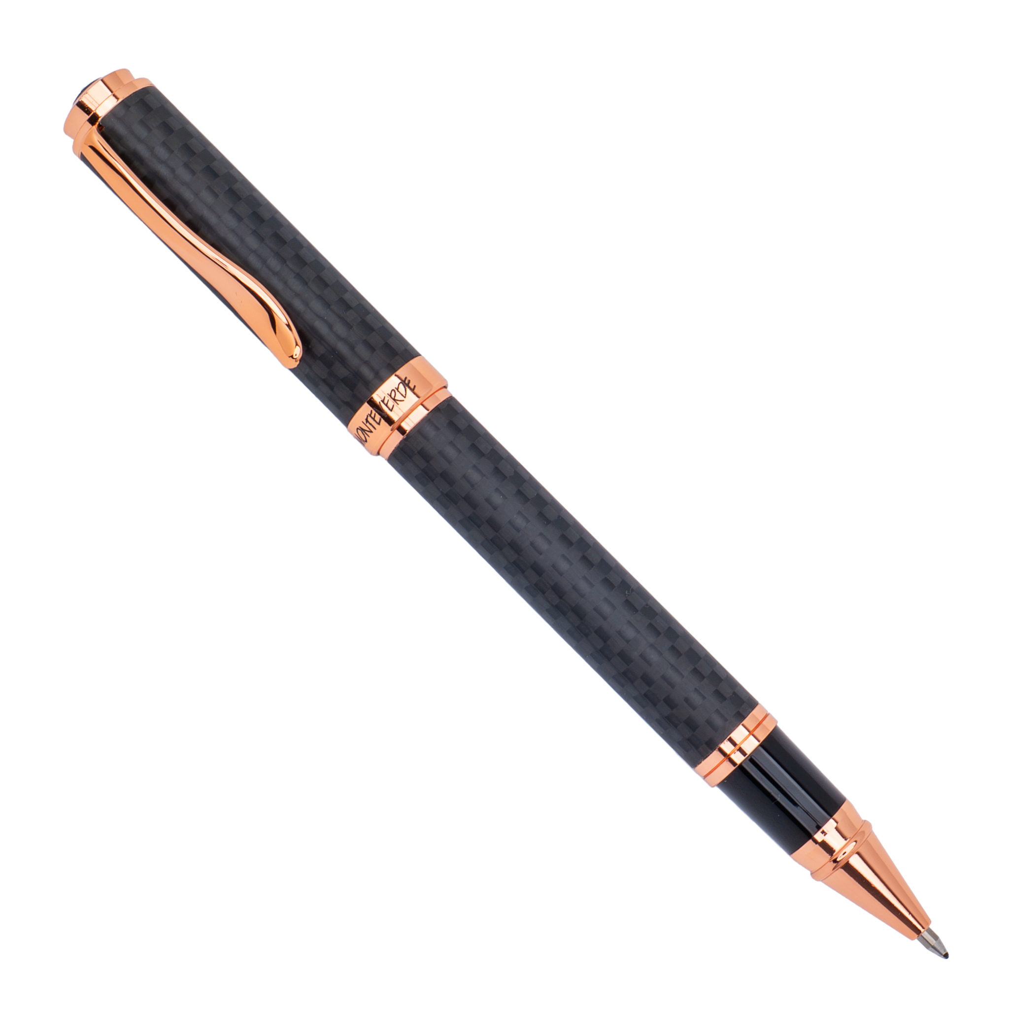 Monteverde Innova Matte Carbon Rosegold Rollerball Pen Collection
