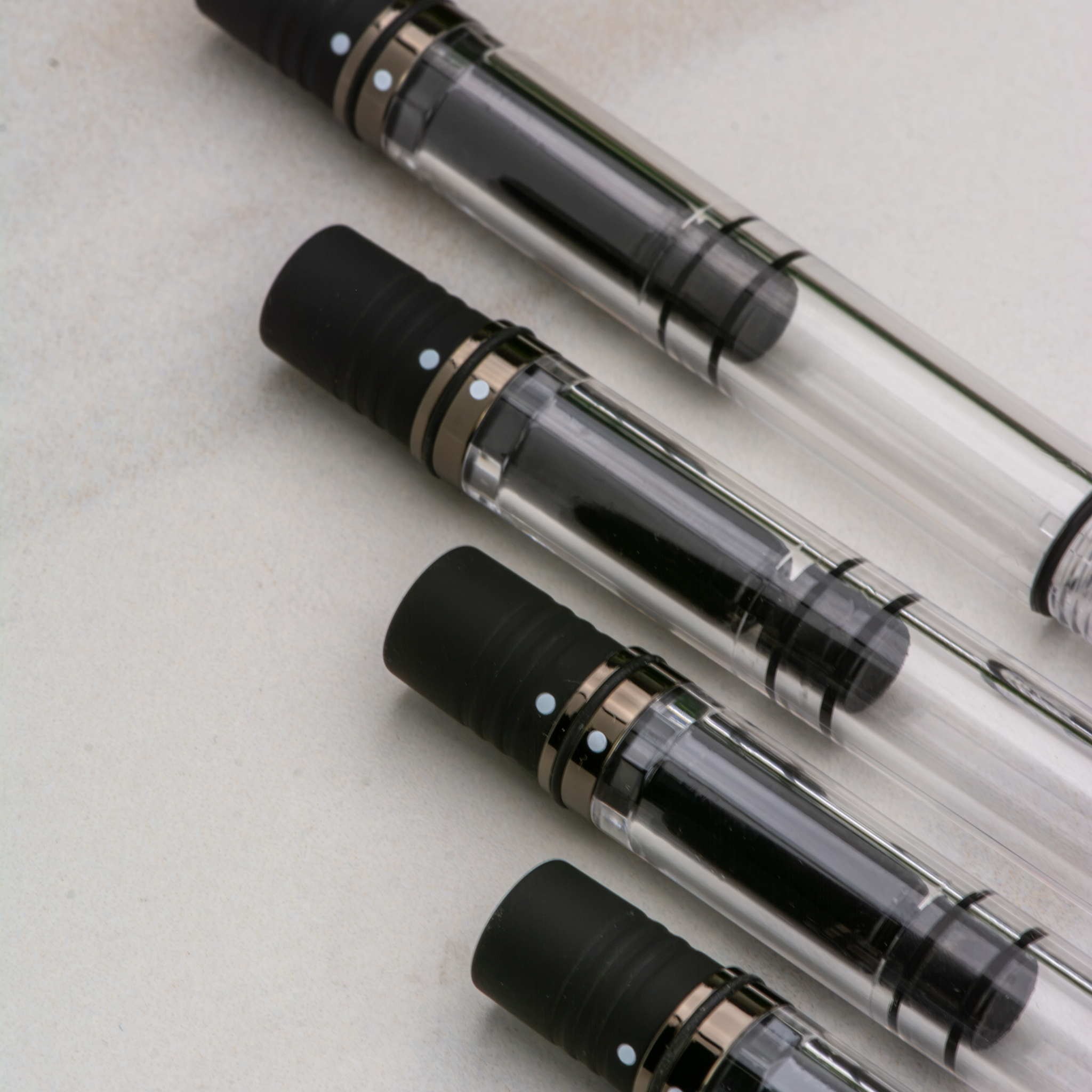 Monteverde USA Matte Carbon MP1 Fountain Pen Collection