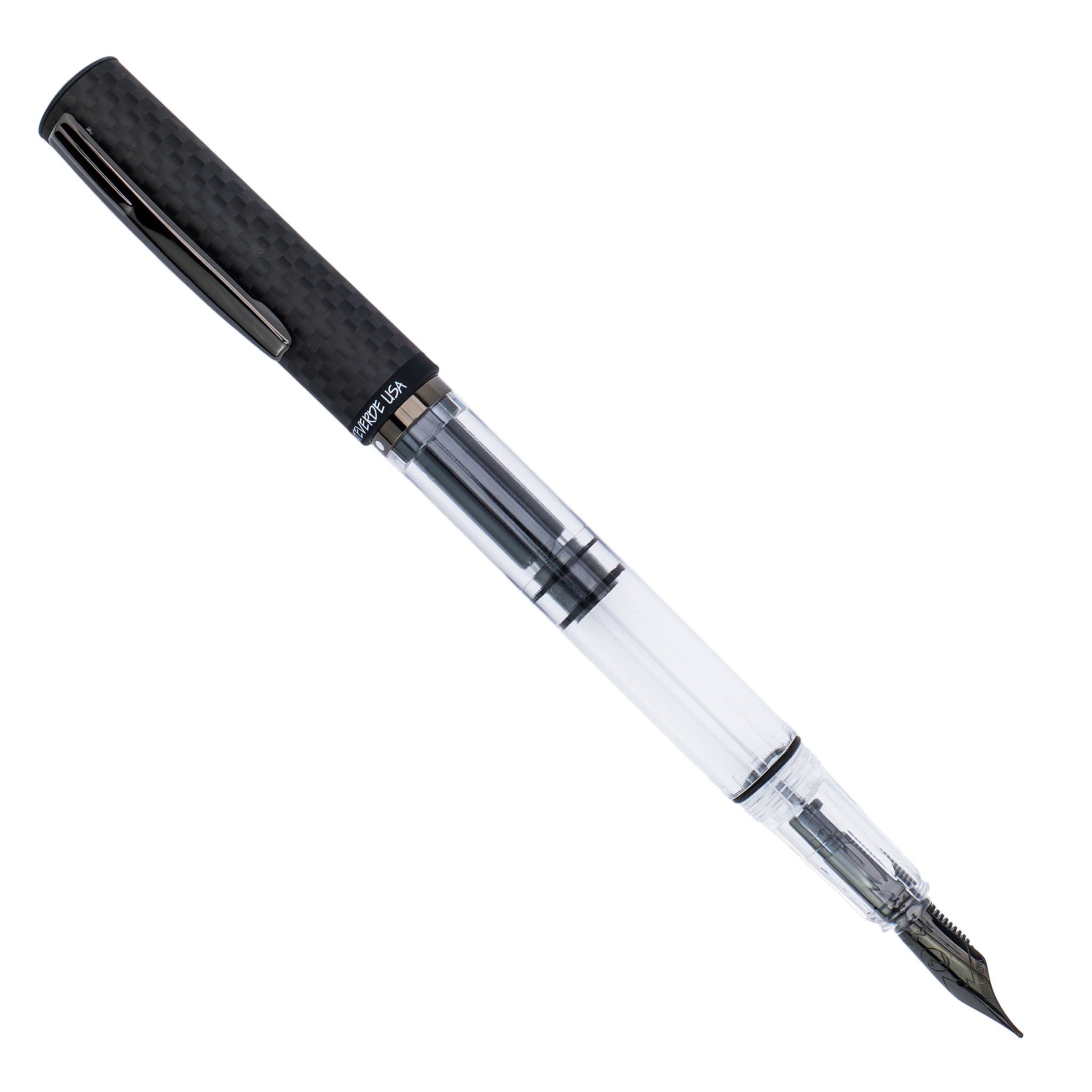 Monteverde USA Matte Carbon MP1 Fountain Pen Collection
