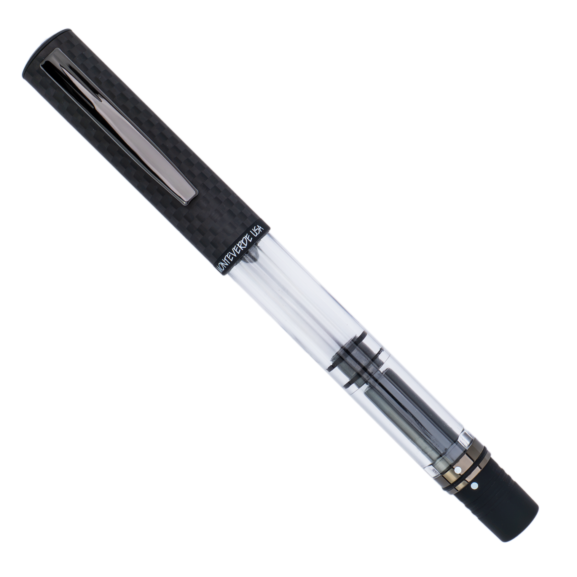 Monteverde USA Matte Carbon MP1 Fountain Pen Collection