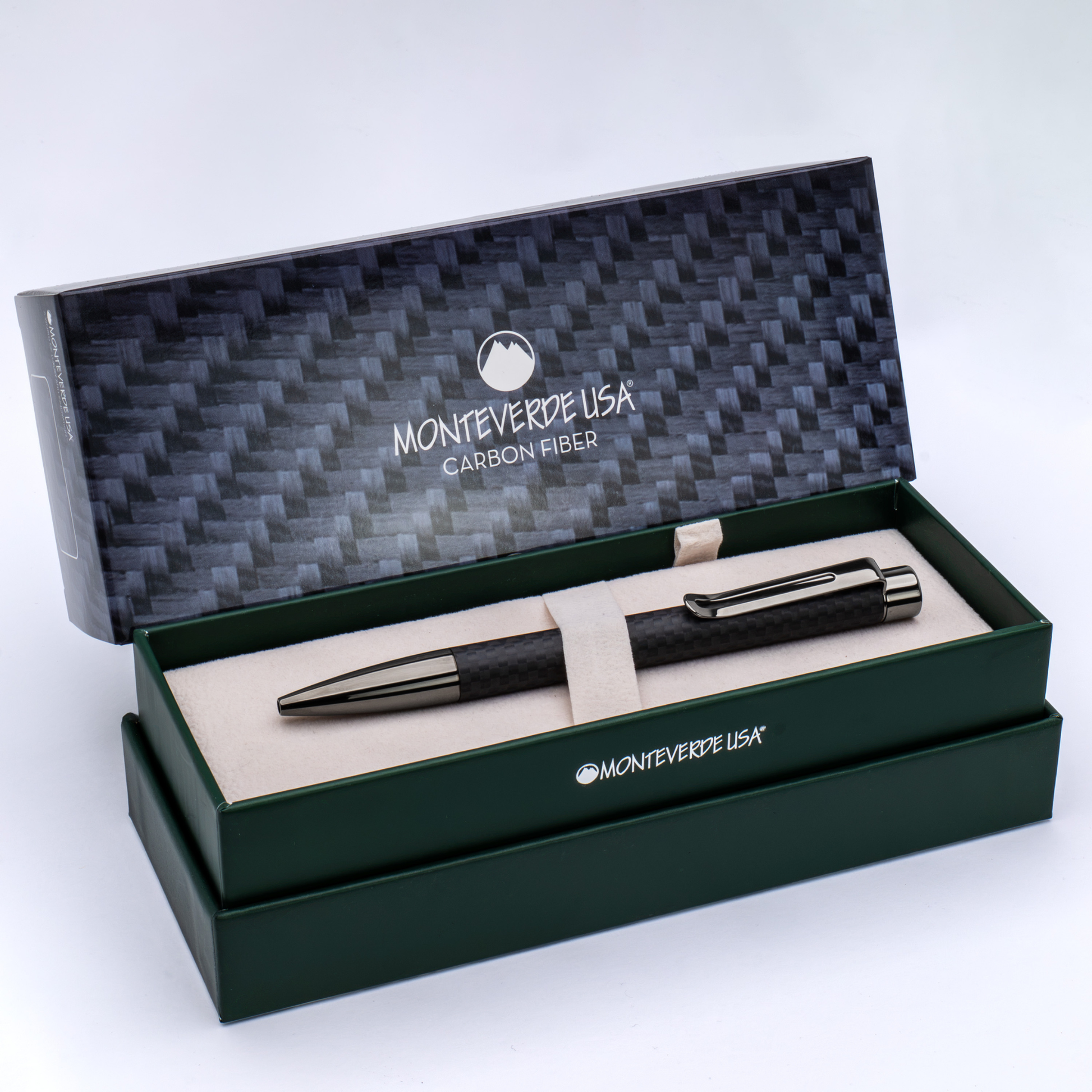 Monteverde USA Matte Carbon Ritma Ballpoint Pen Collection