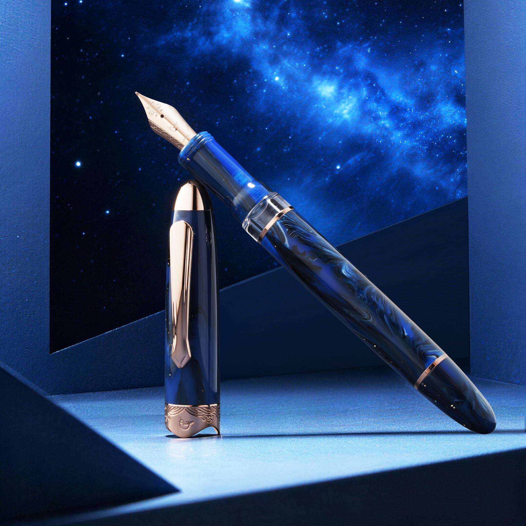 Nahvalur Horizon Nebula Fountain Pen Collection