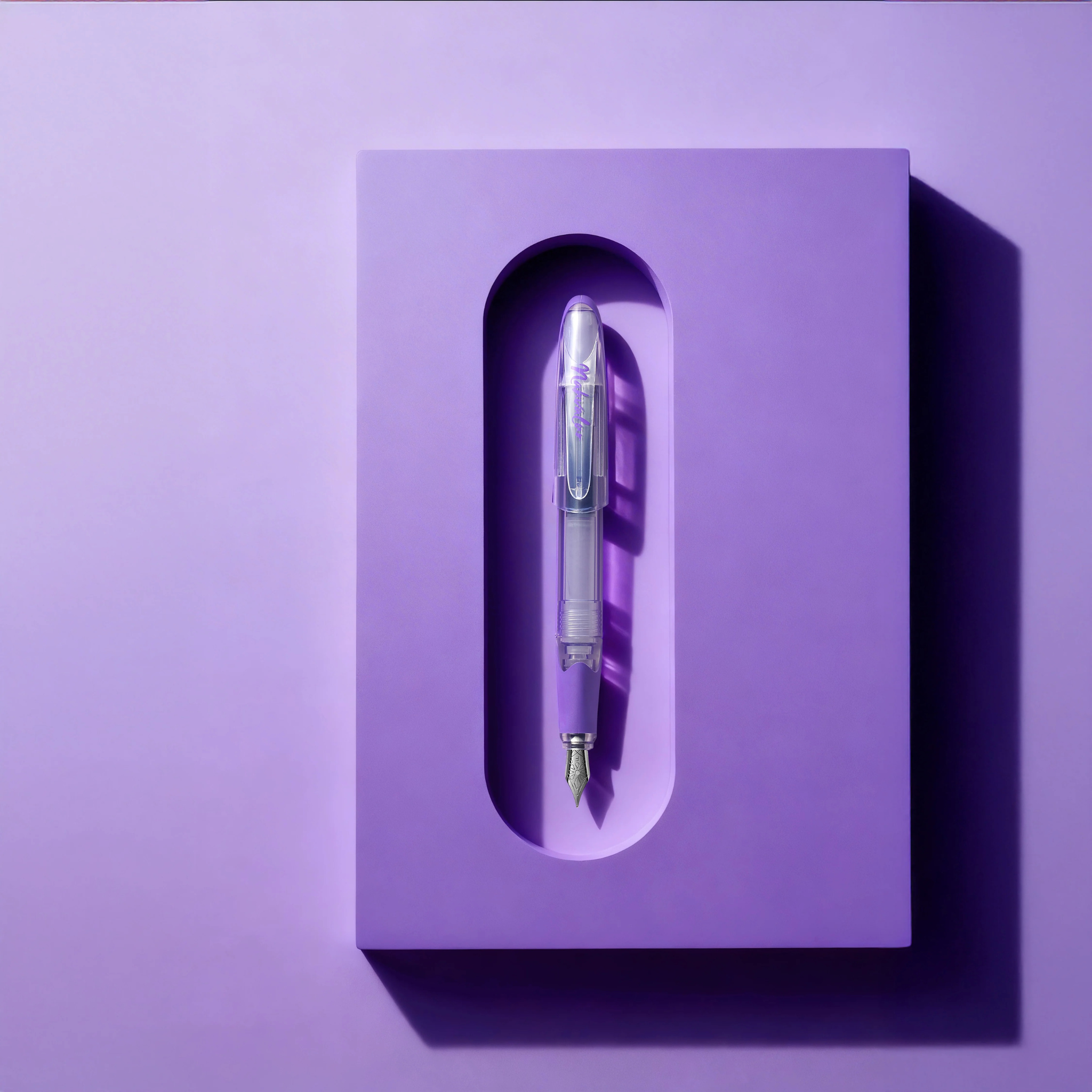 Nahvalur Triad Violet Fountain Pen Collection