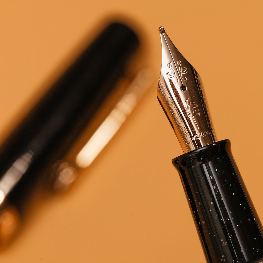 Nahvalur Original Plus Lovina Graphite - Fountain Pen