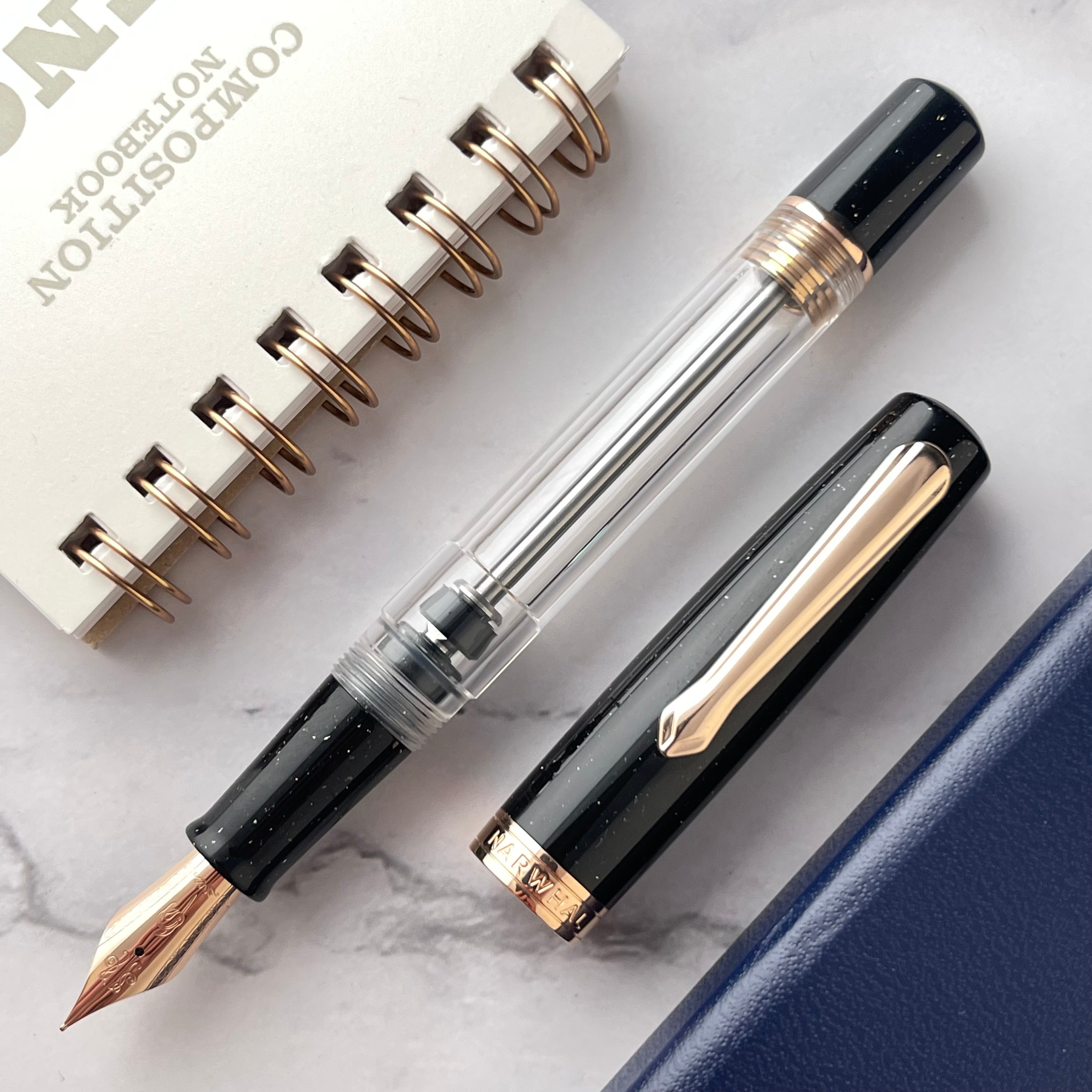 Nahvalur Original Plus Lovina Graphite - Fountain Pen