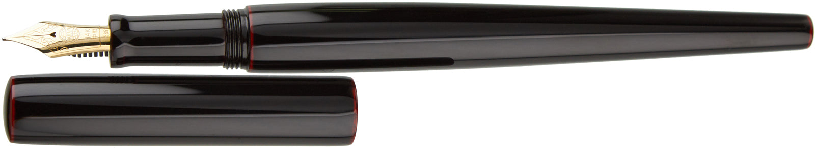 Nakaya Desk Pen Kuro-tamenuri