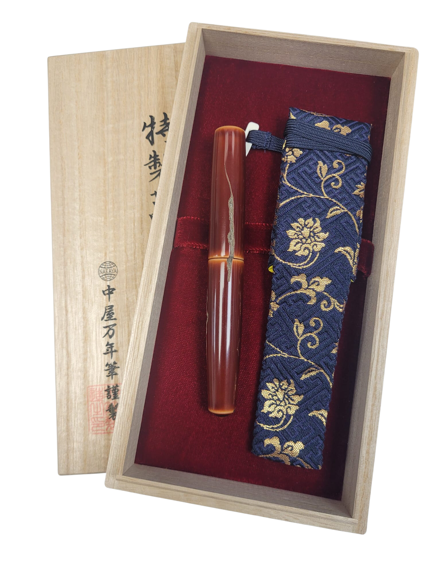 Nakaya Piccolo Cigar Negoro Toki-tamenuri