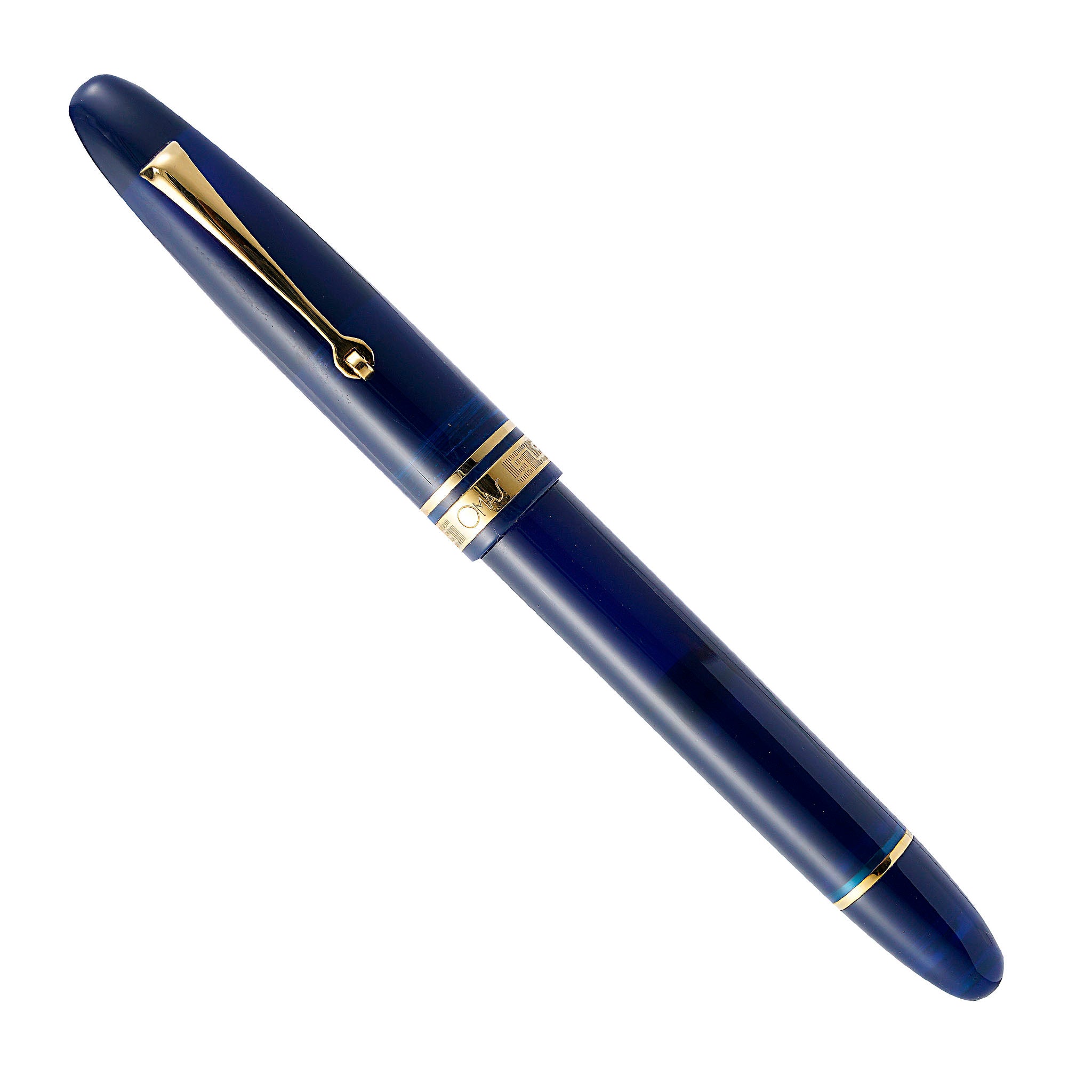 OMAS Ogiva Blu Gold Trim - Fountain Pen