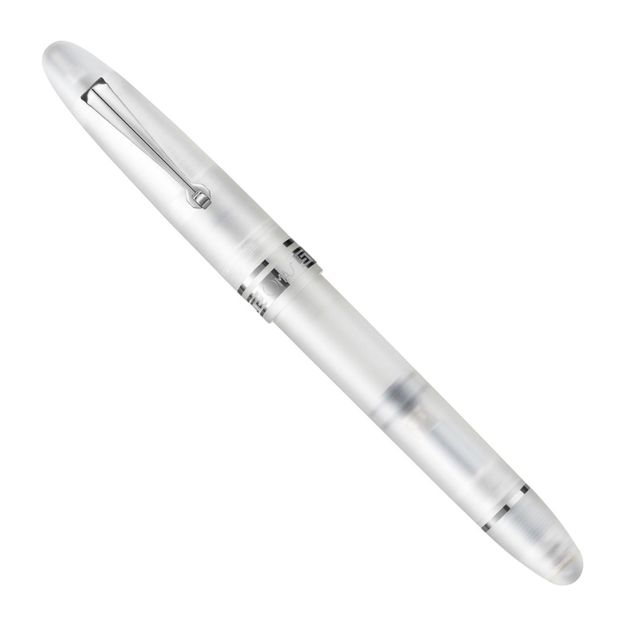 OMAS Ogiva Demonstrator Silver Trim - Fountain Pen