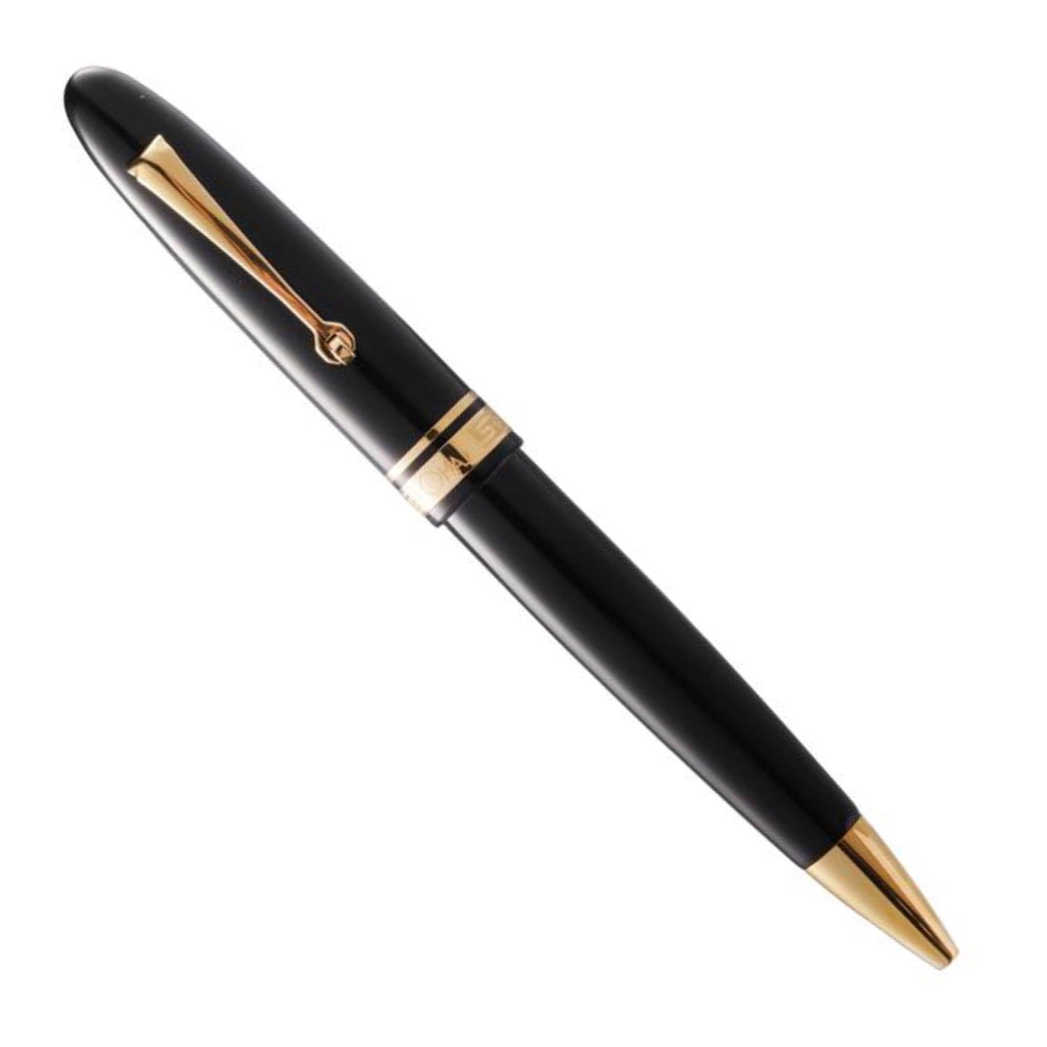 OMAS Ogiva Nera Gold Trim - Ballpoint Pen