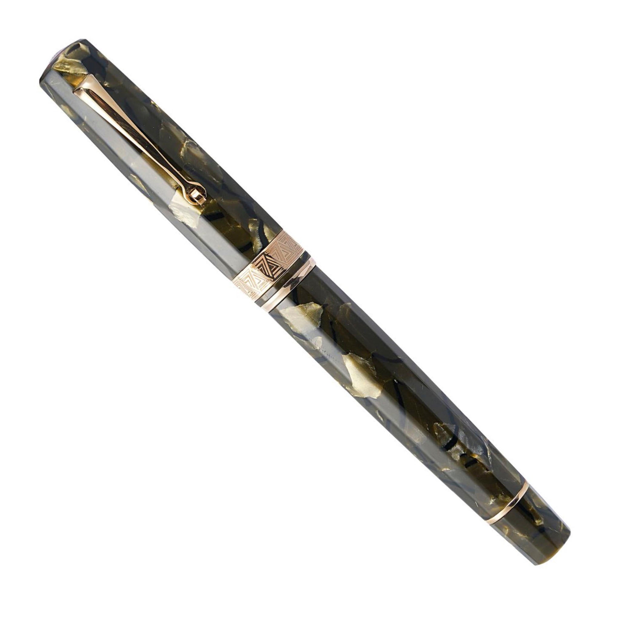 OMAS Paragon Wild Celluloid Gold Trim - Fountain Pen