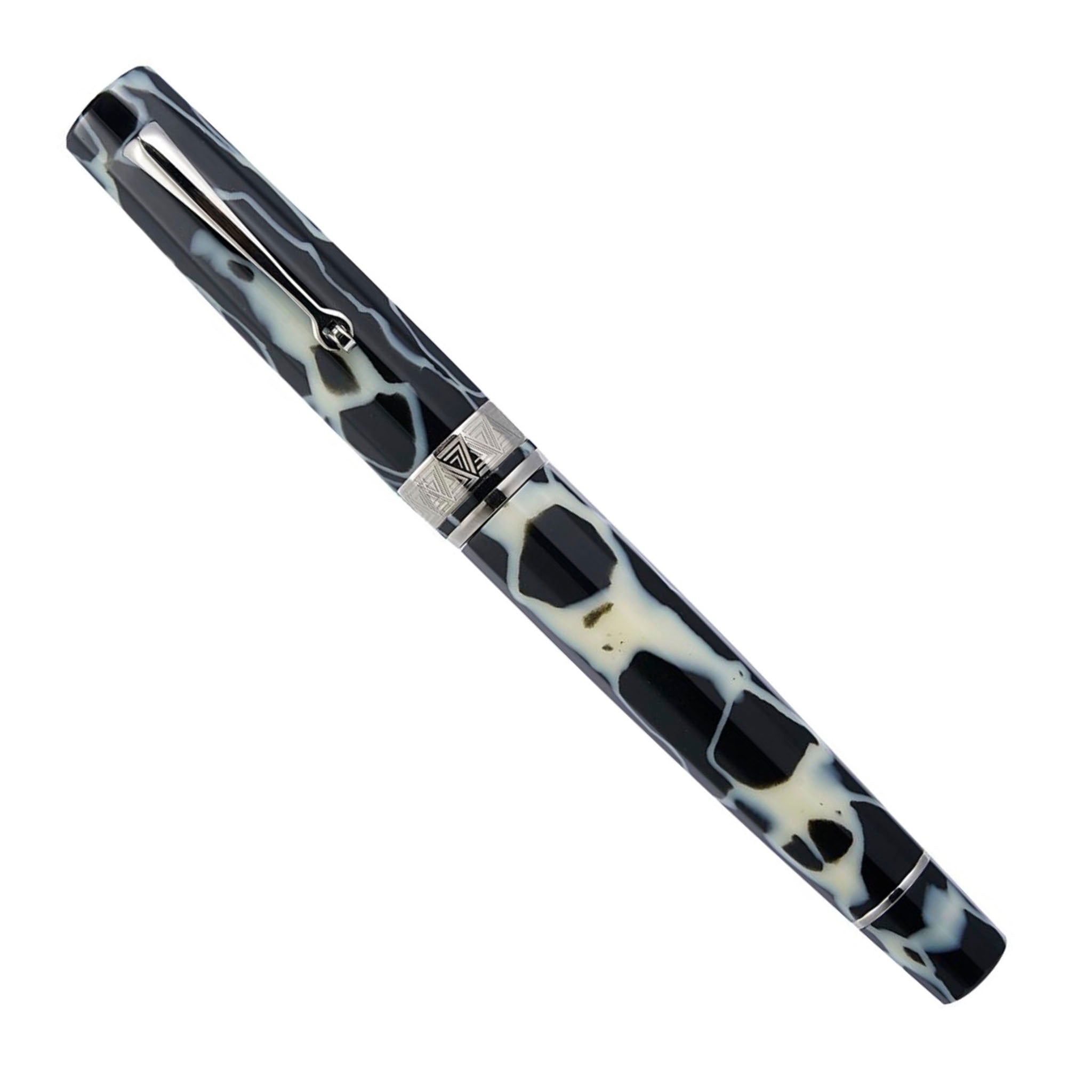 OMAS Paragon Wild Celluloid Silver Trim - Fountain Pen