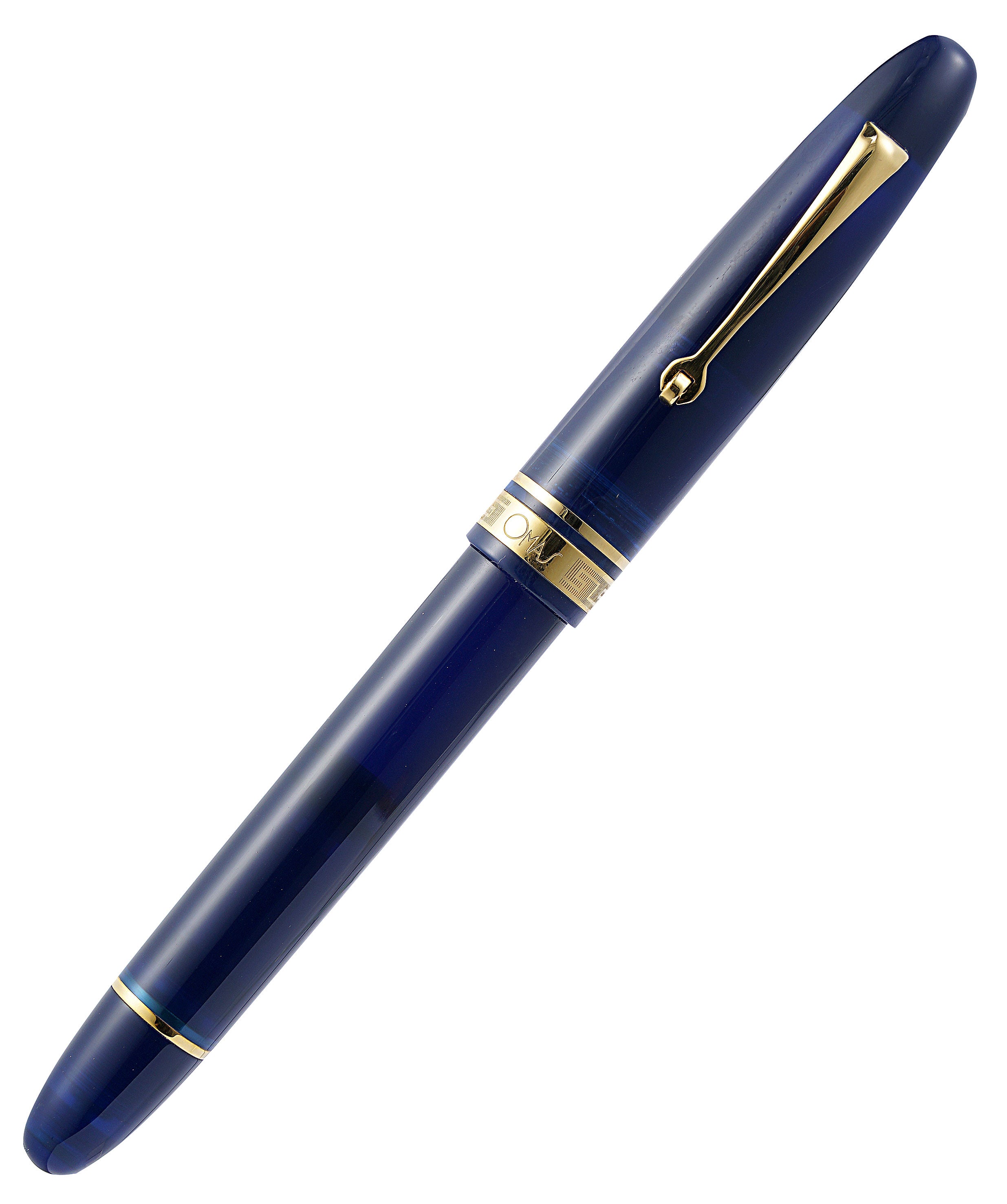 OMAS Ogiva Blu Gold Trim - Fountain Pen