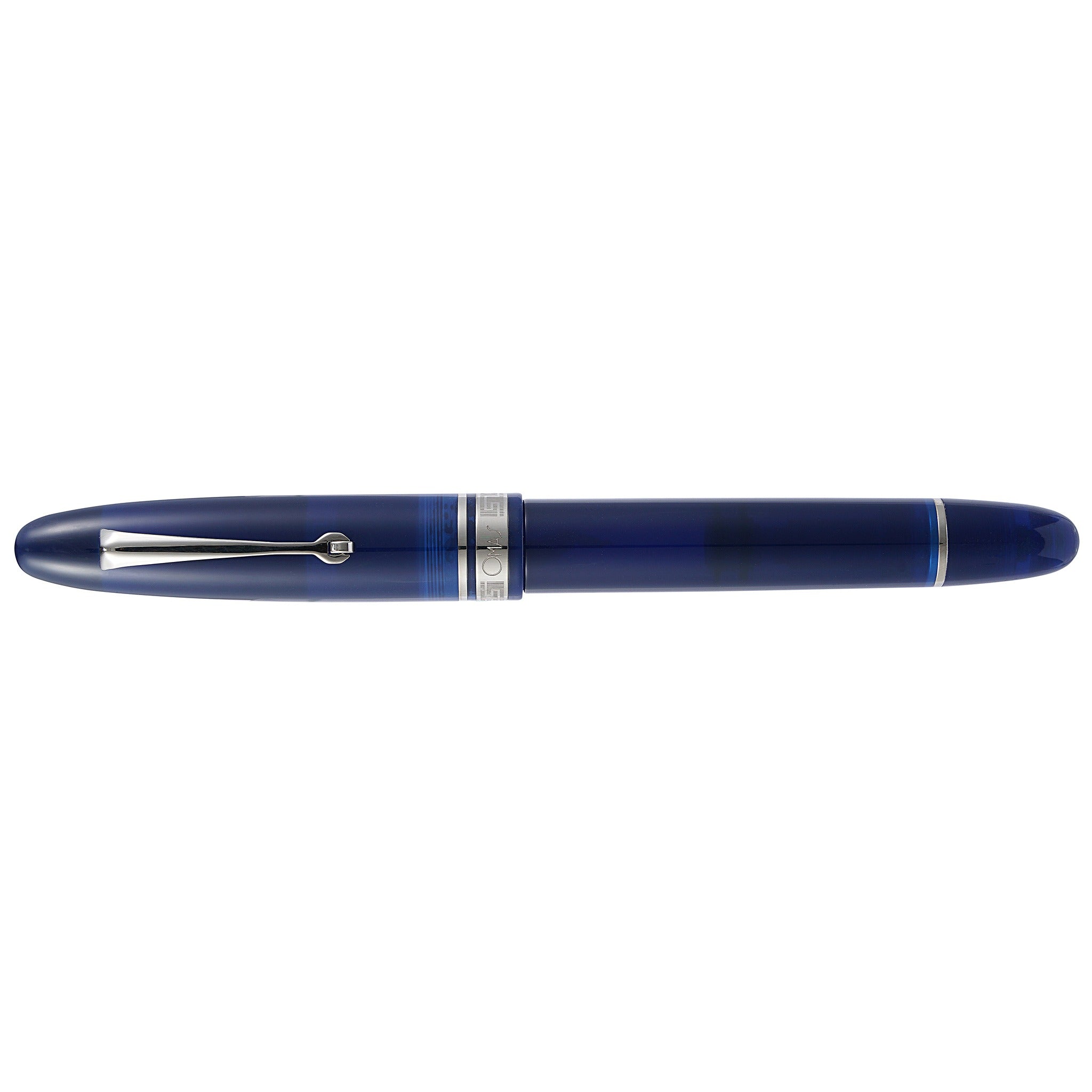 OMAS Ogiva Blu Silver Trim - Fountain Pen