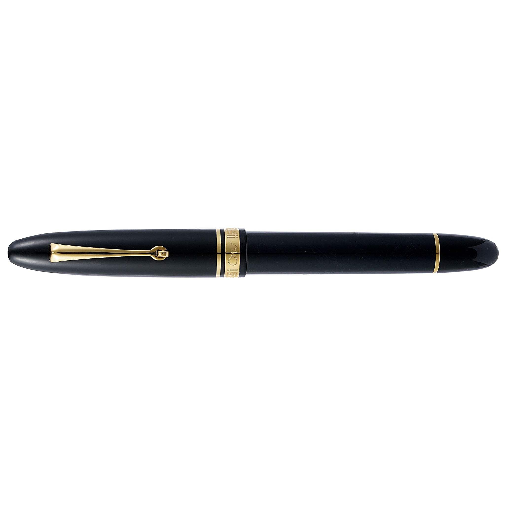 OMAS Ogiva Nera Gold Trim - Fountain Pen