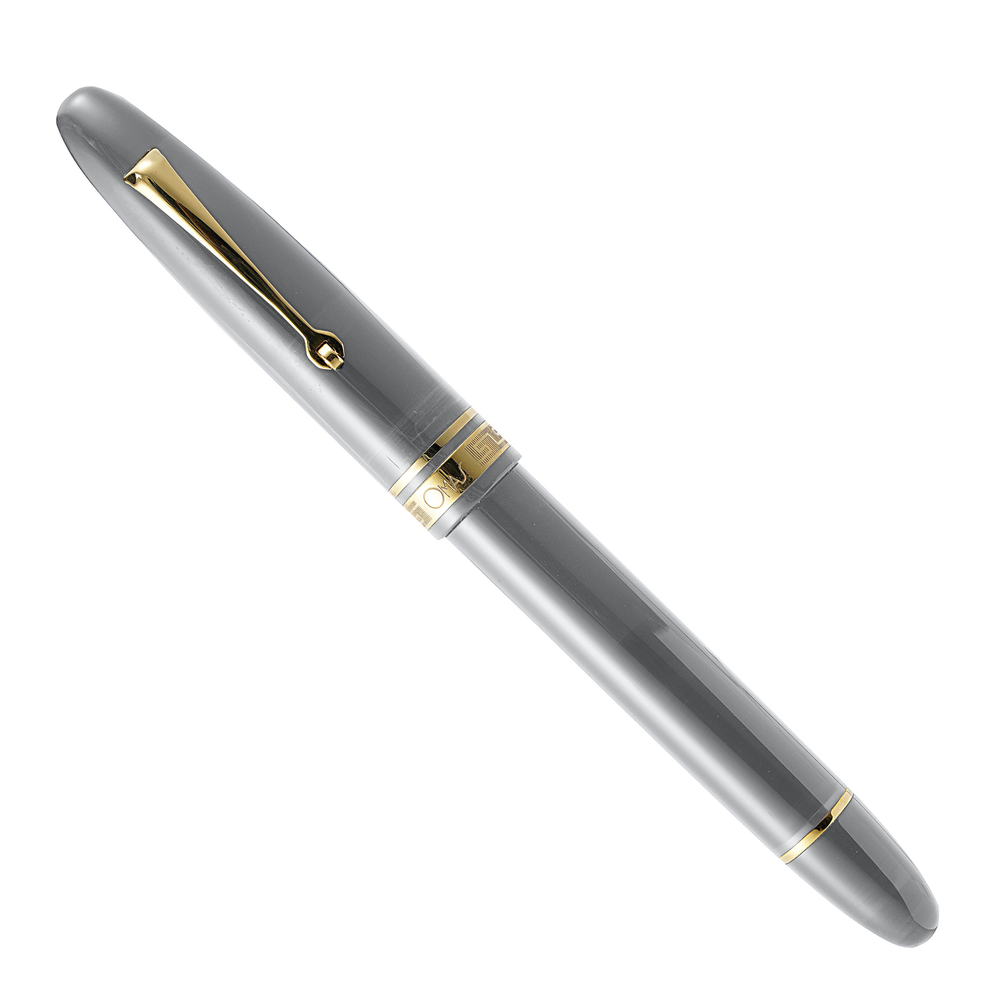 OMAS Ogiva Grigio Gold Trim Fountain Pen Collection