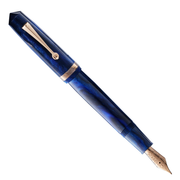 OMAS Studio Azzurro Diamante Rose Gold Trim Fountain Pen Collection