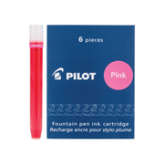 Pilot IC50 Ink Cartridges - Pink (Pack of 6)
