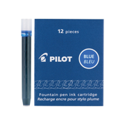 Pilot IC100 Ink Cartridges - Blue (Pack of 12)