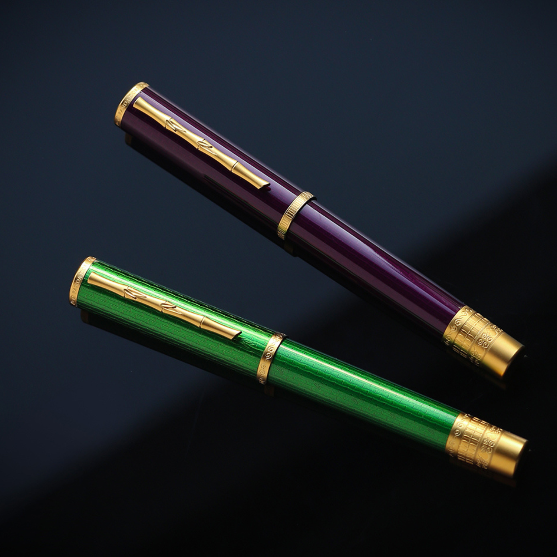 Panda Dorf Green Bamboo Forest Edition Fountain Pen Collection