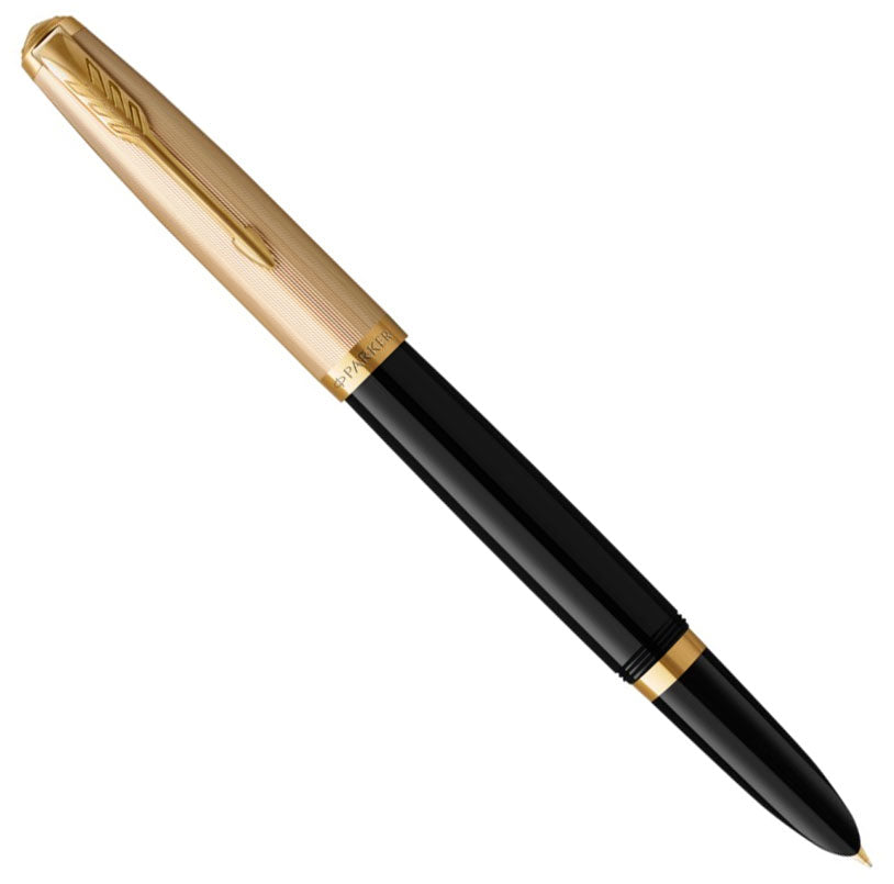 Parker 51 Deluxe Black Gold - Fountain Pen
