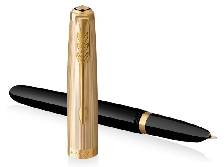 Parker 51 Deluxe Black Gold - Fountain Pen