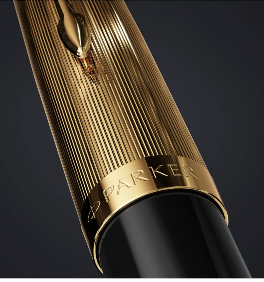 Parker 51 Deluxe Black Gold - Fountain Pen